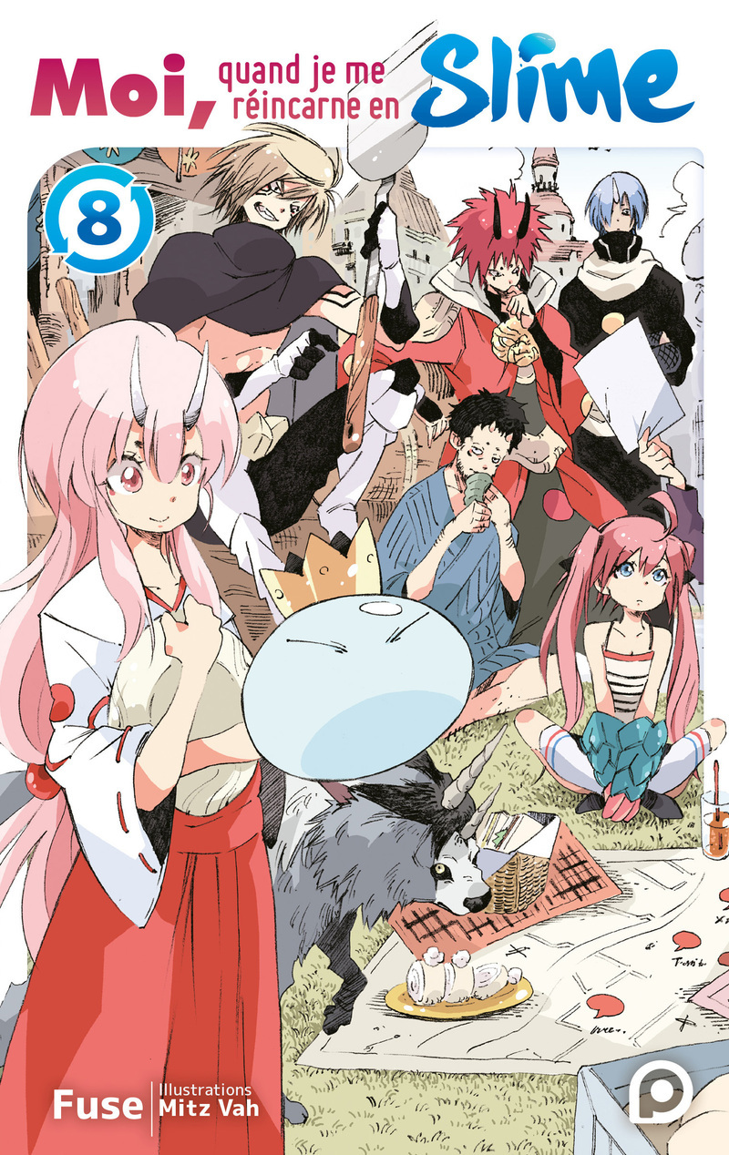 ROMAN MOI, QUAND JE ME REINCARNE EN SLIME - TOME 8