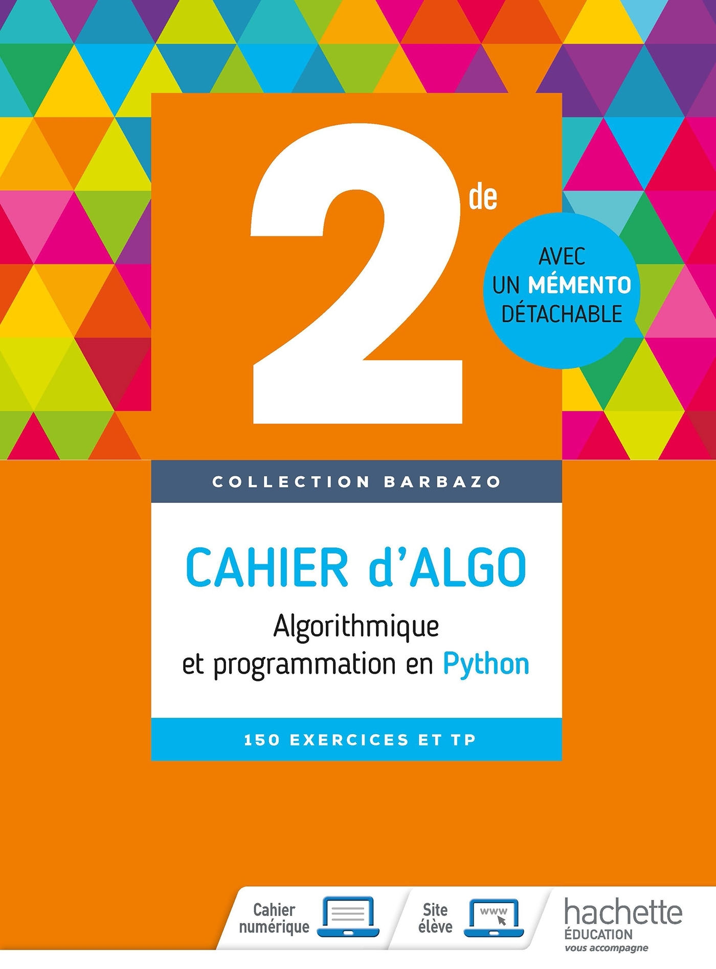BARBAZO ALGO 2NDE - CAHIER D´EXERCICES - ED. 2018
