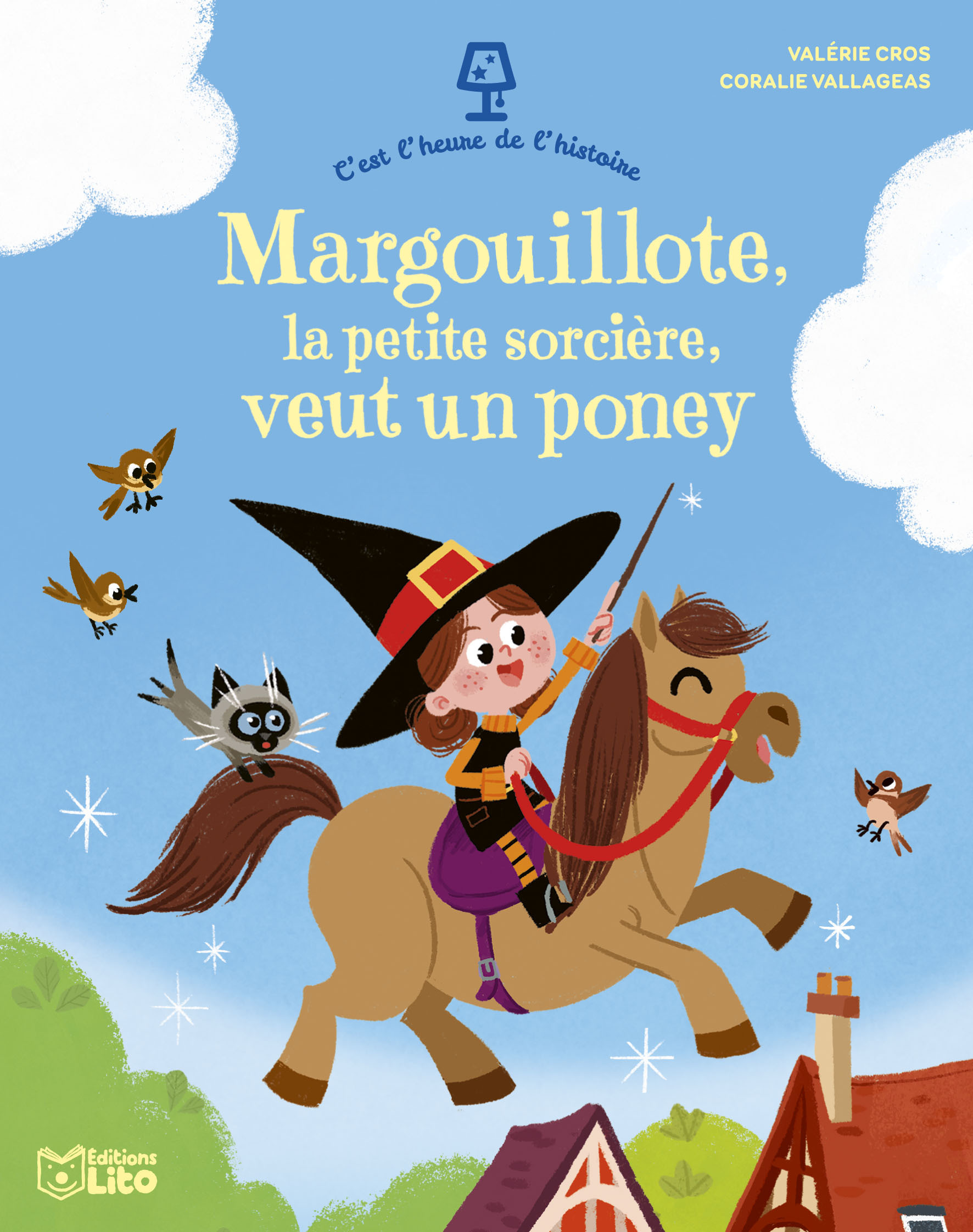 C´EST L´HEURE DE L´HISTOIRE - MARGOUILLOTE, LA PETITE SORCIERE, VEUT UN PONEY