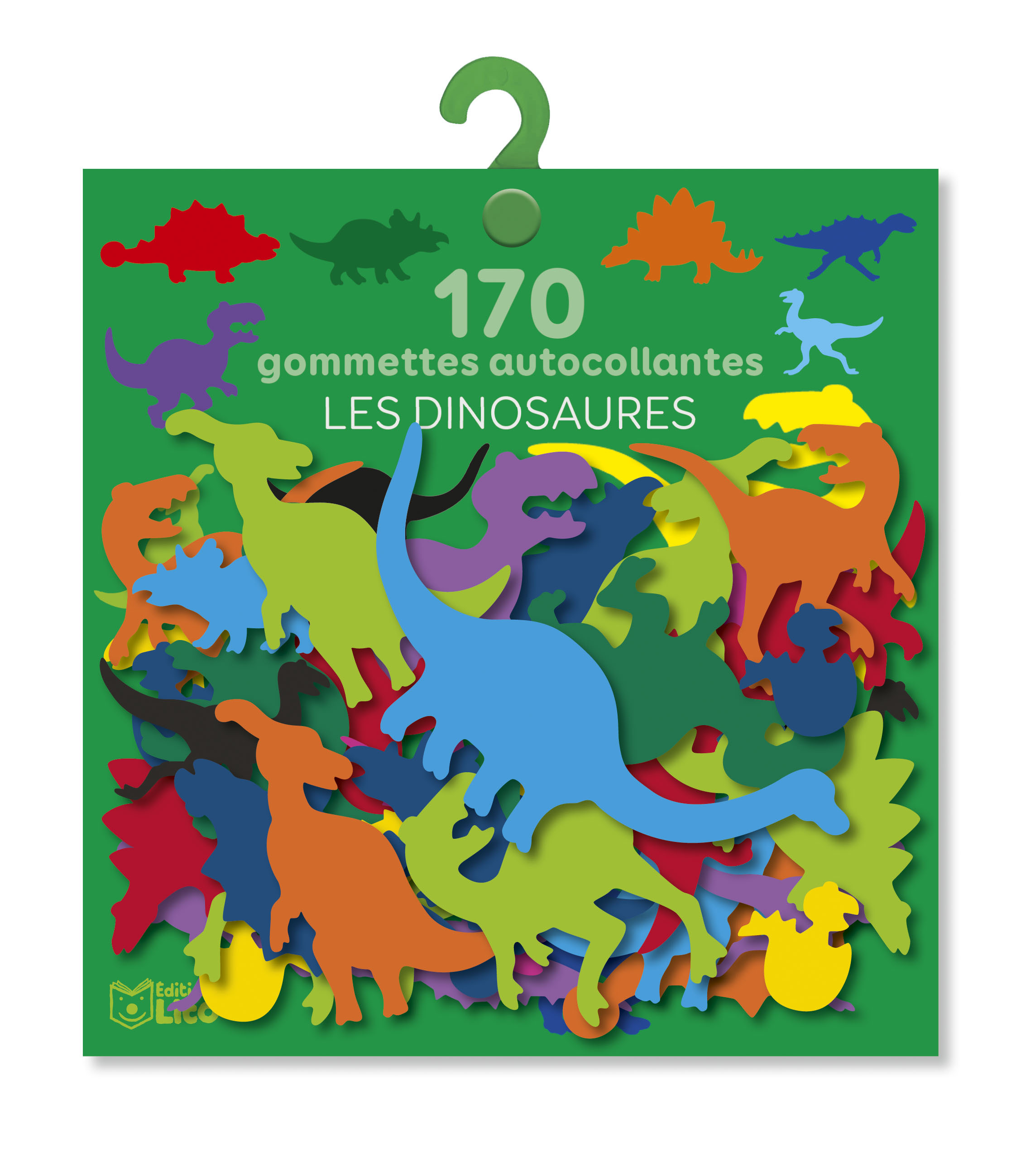170 GOMMETTES MATERNELLE - DINOSAURES