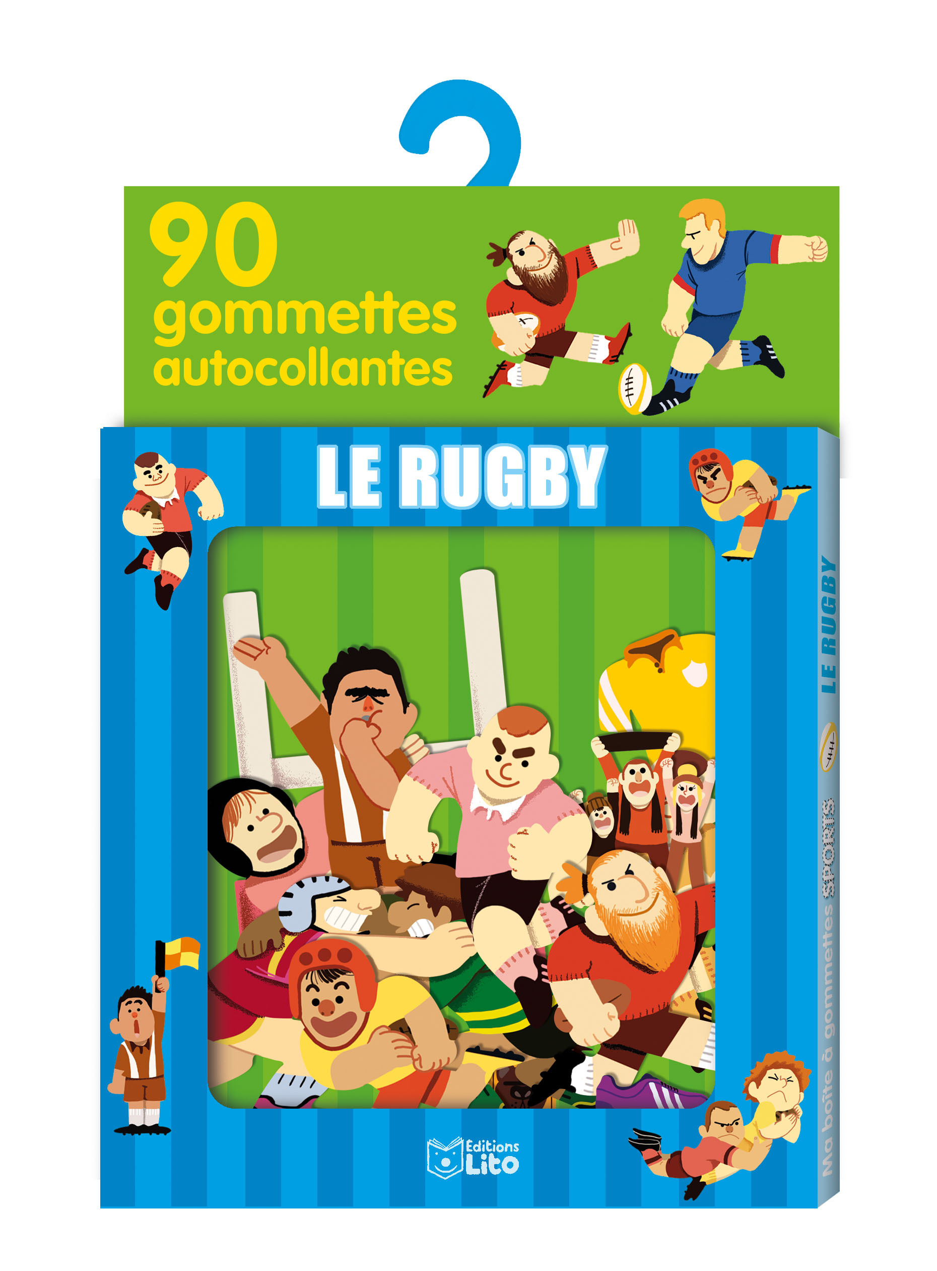 90 GOMMETTES LE RUGBY BOI. C