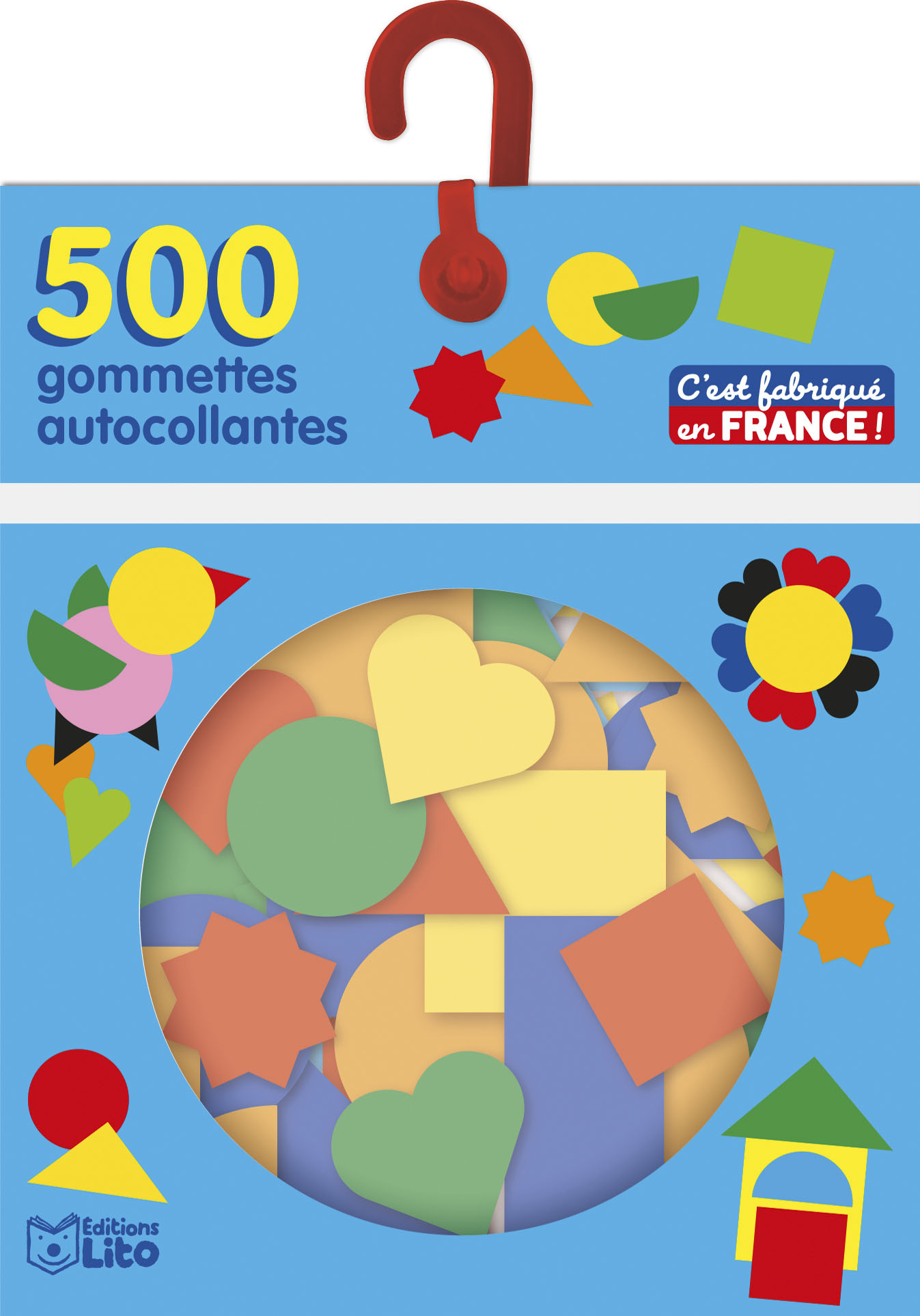 500 GOMMETTES AUTOCOLLANTES MATERNELLE (SACHET)