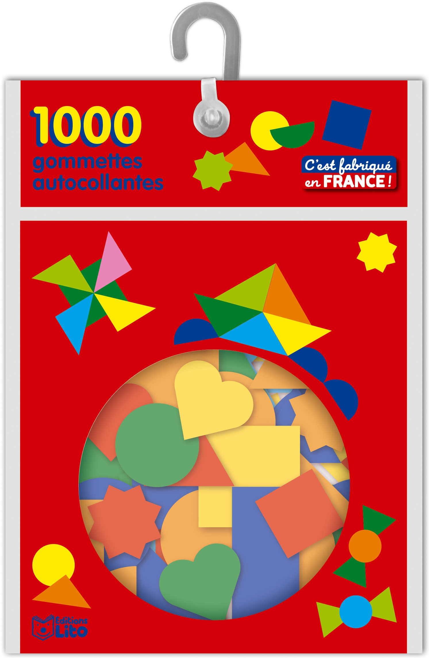 1000 GOMMETTES AUTOCOLLANTES MATERNELLE - SACHET