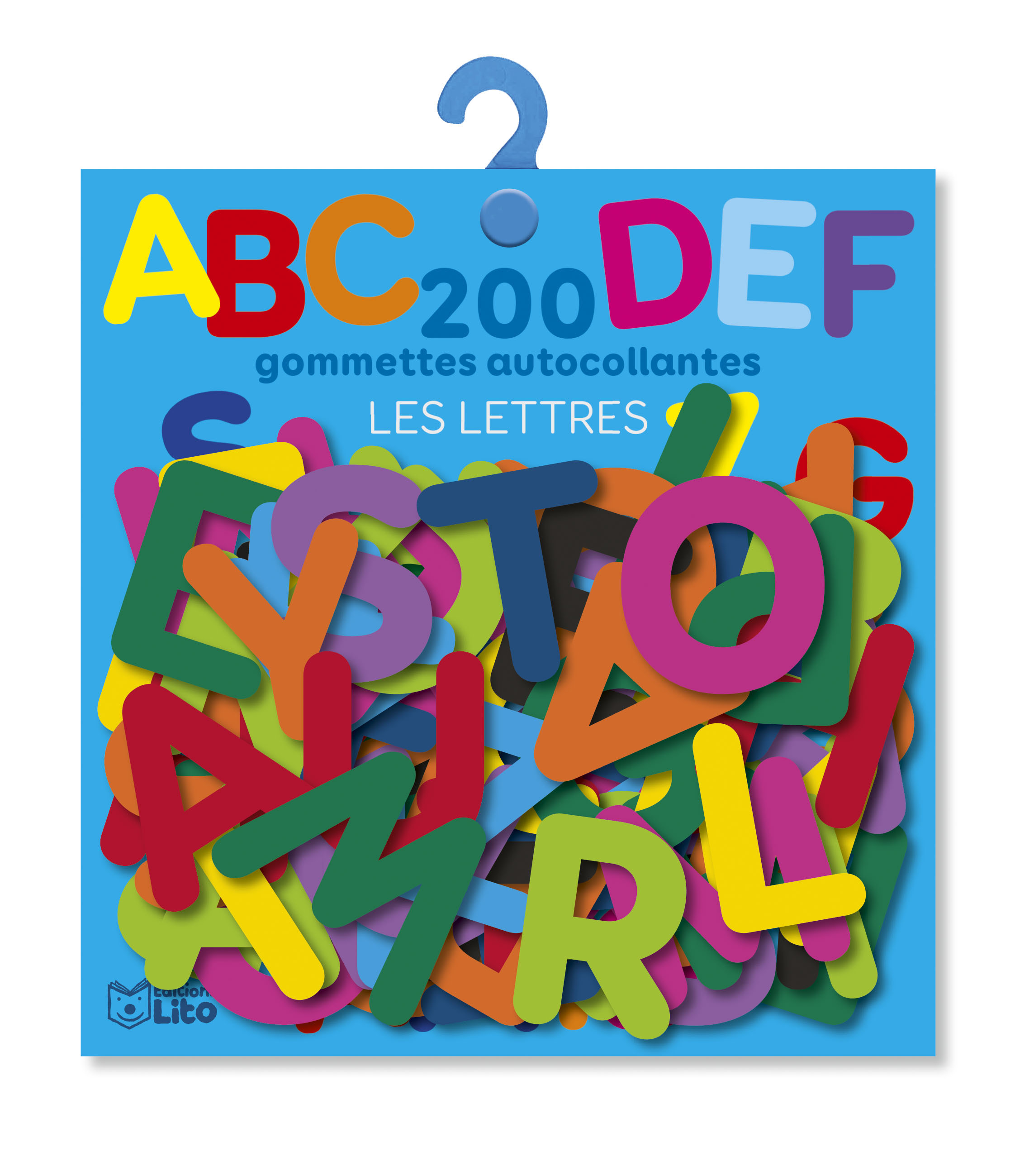 200 GOMMETTES MATERNELLE - LES LETTRES