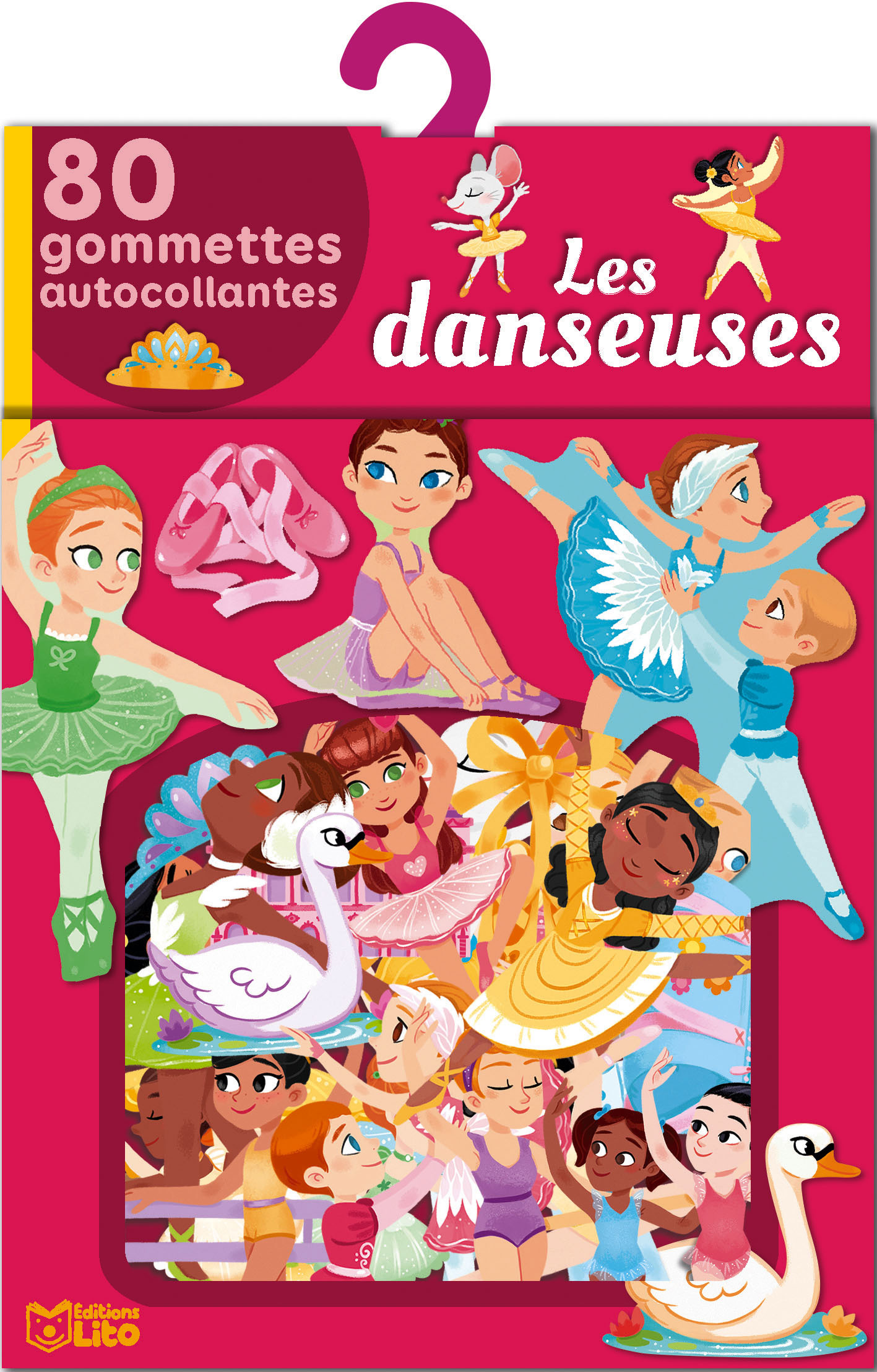 80 GOMMETTES LES DANSEUSES