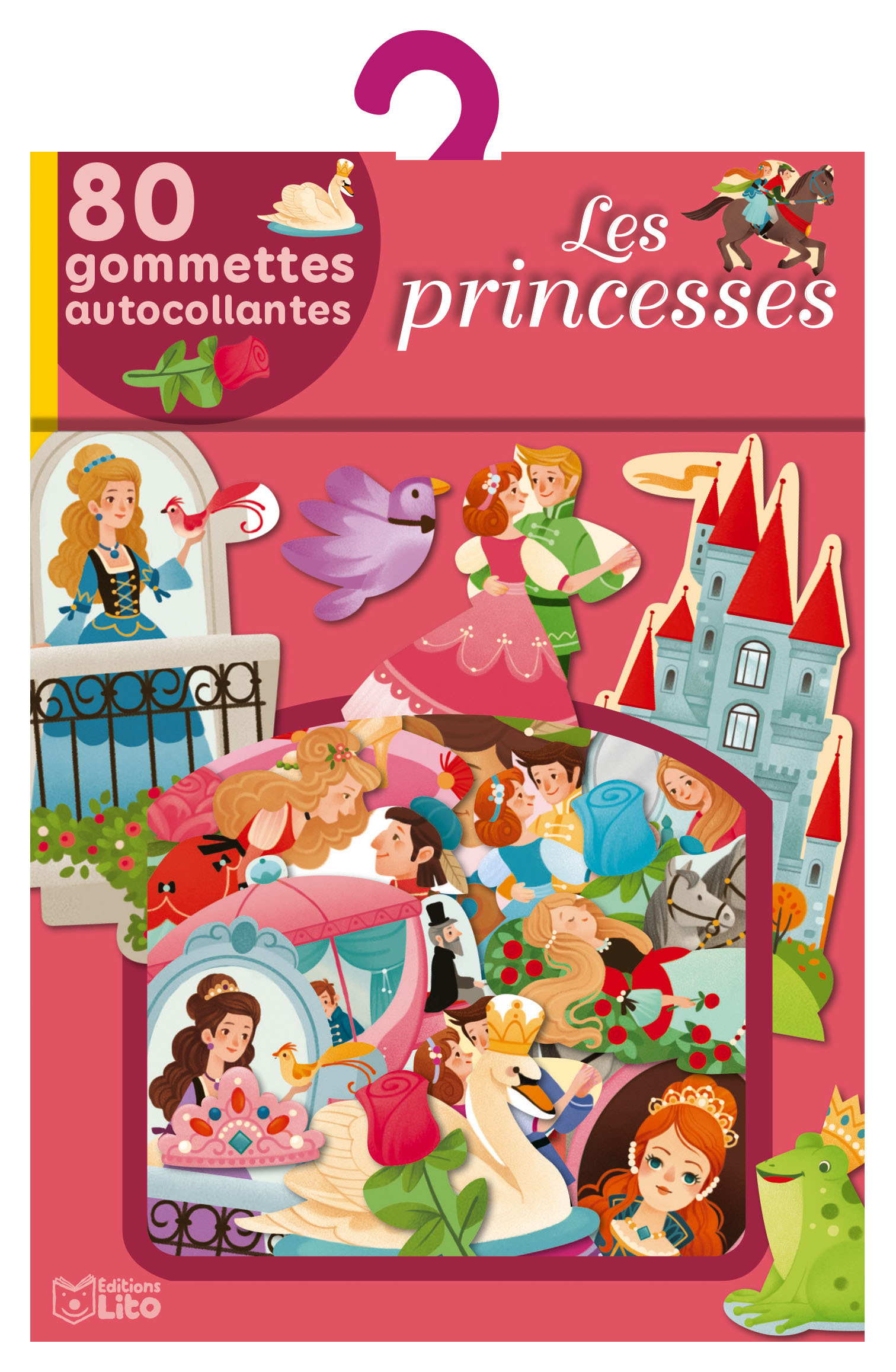 80 GOMMETTES LES PRINCESSES