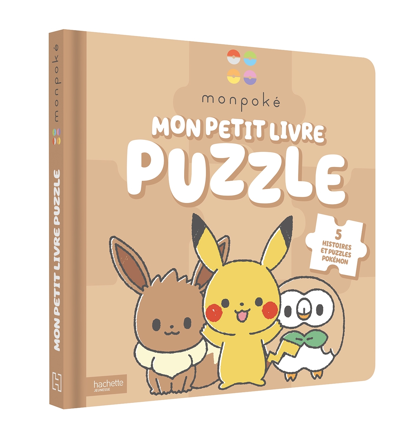 MONPOKE - MON PETIT LIVRE PUZZLE