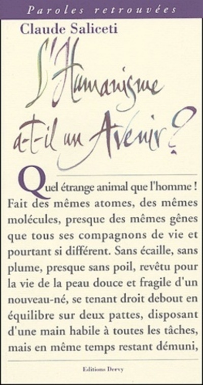 HUMANISME A-T-IL UN AVENIR ? (L´)