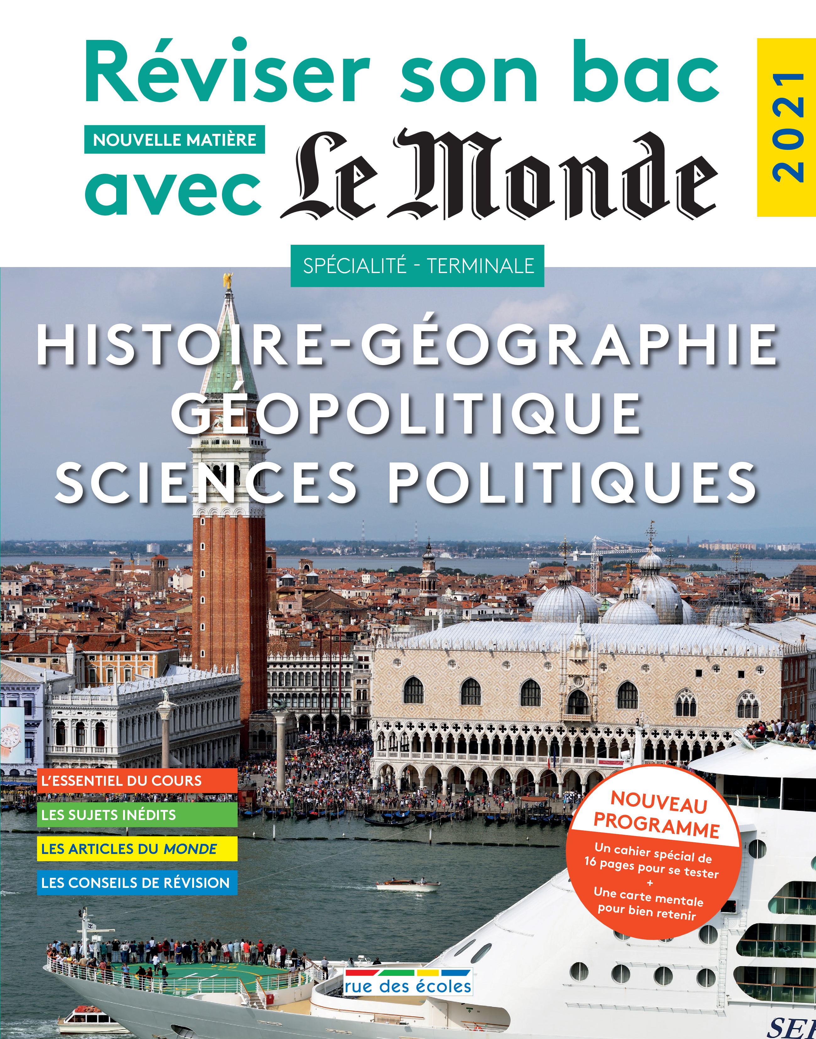REVISER SON BAC AVEC LE MONDE SPECIALITE HISTOIRE-GEOGRAPHIE, GEOPOLITIQUE ET SCIENCES POLITIQUES
