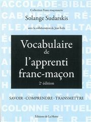 VOCABULAIRE DE L´APPRENTI FRANC MACON 2ED