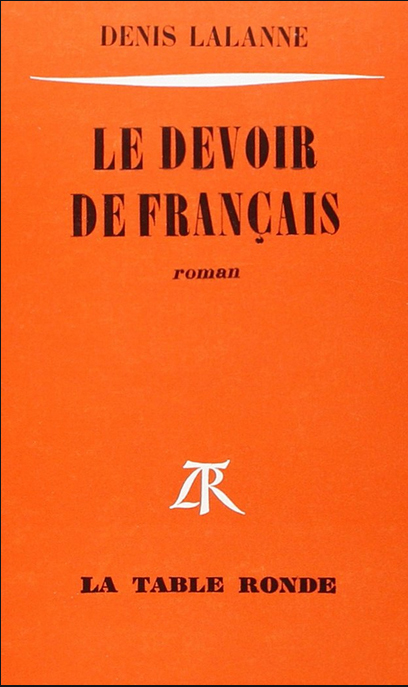 DEVOIR DE FRANCAIS