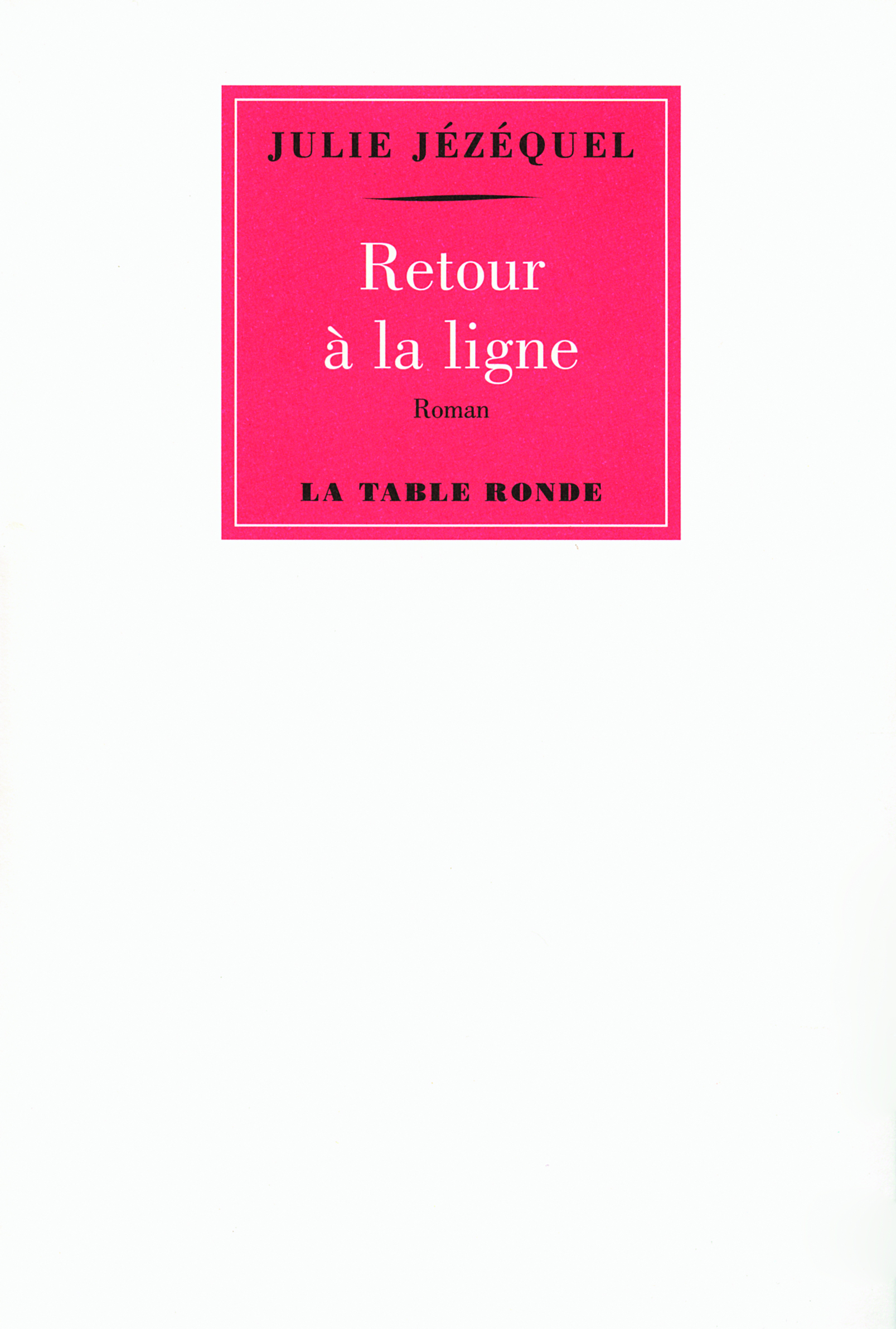 RETOUR A LA LIGNE