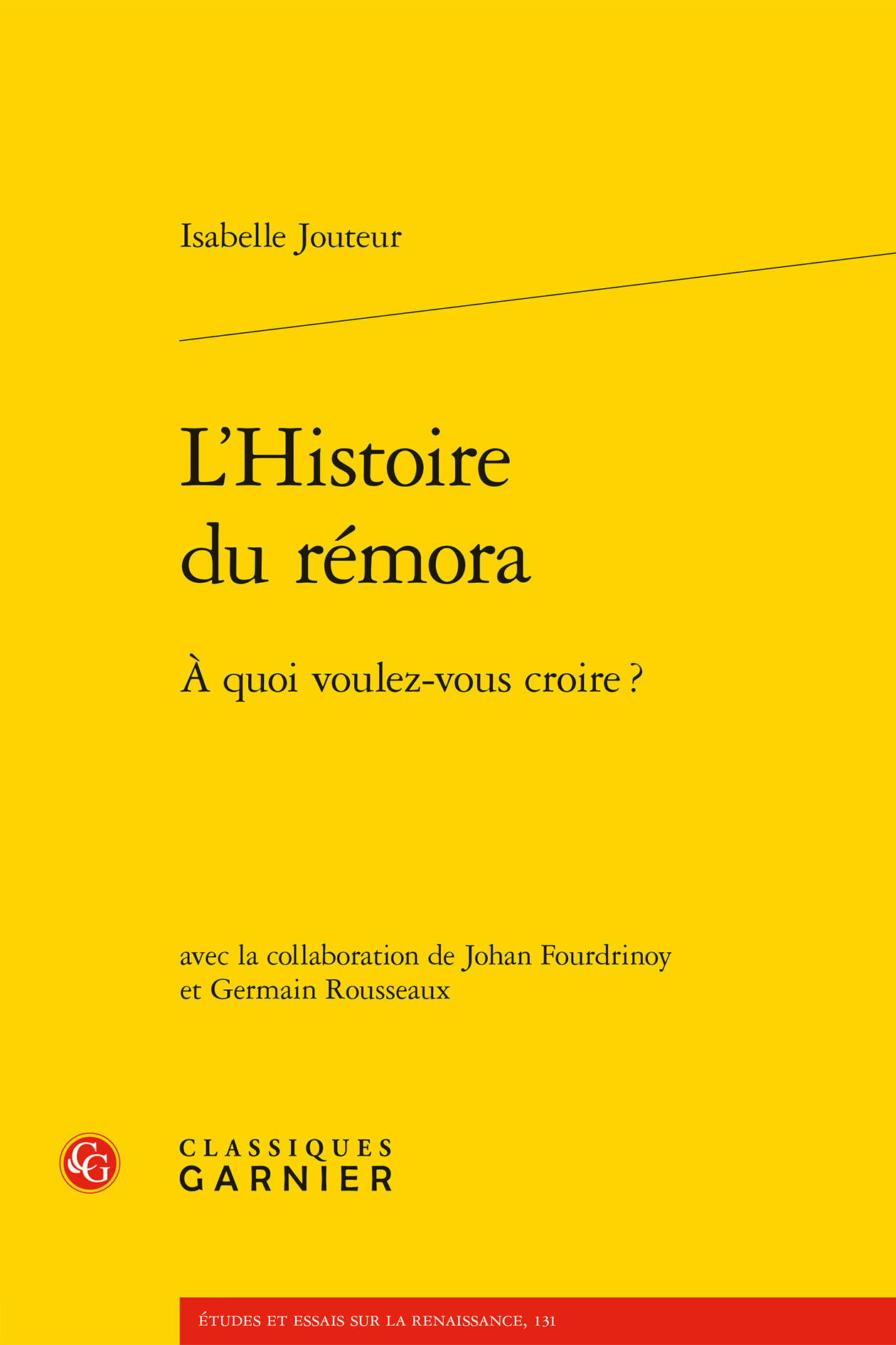 L´HISTOIRE DU REMORA - A QUOI VOULEZ-VOUS CROIRE ?