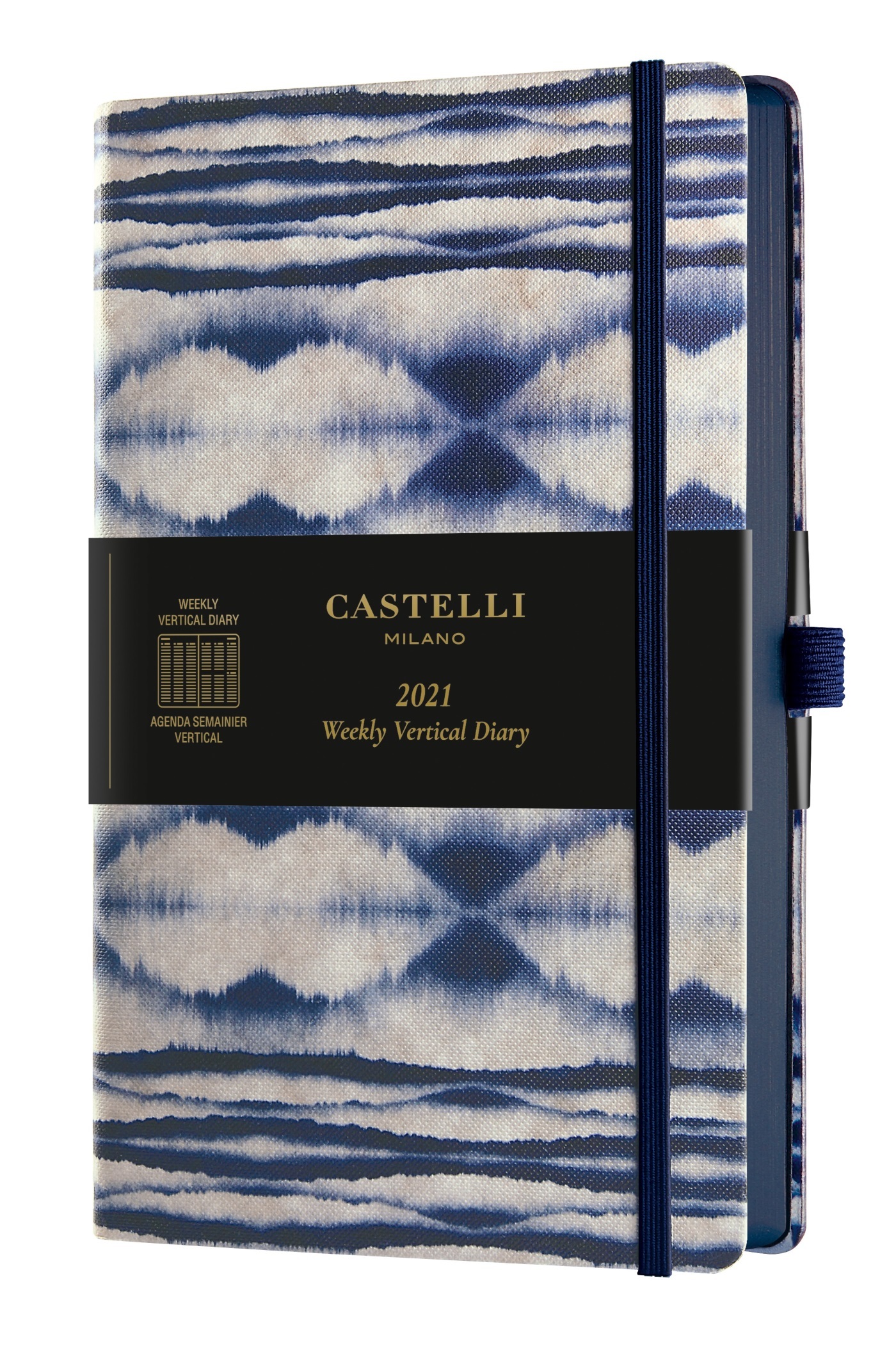 AGENDA 2021 SEMAINIER VERTICAL GRAND FORMAT SHIBORI MIST