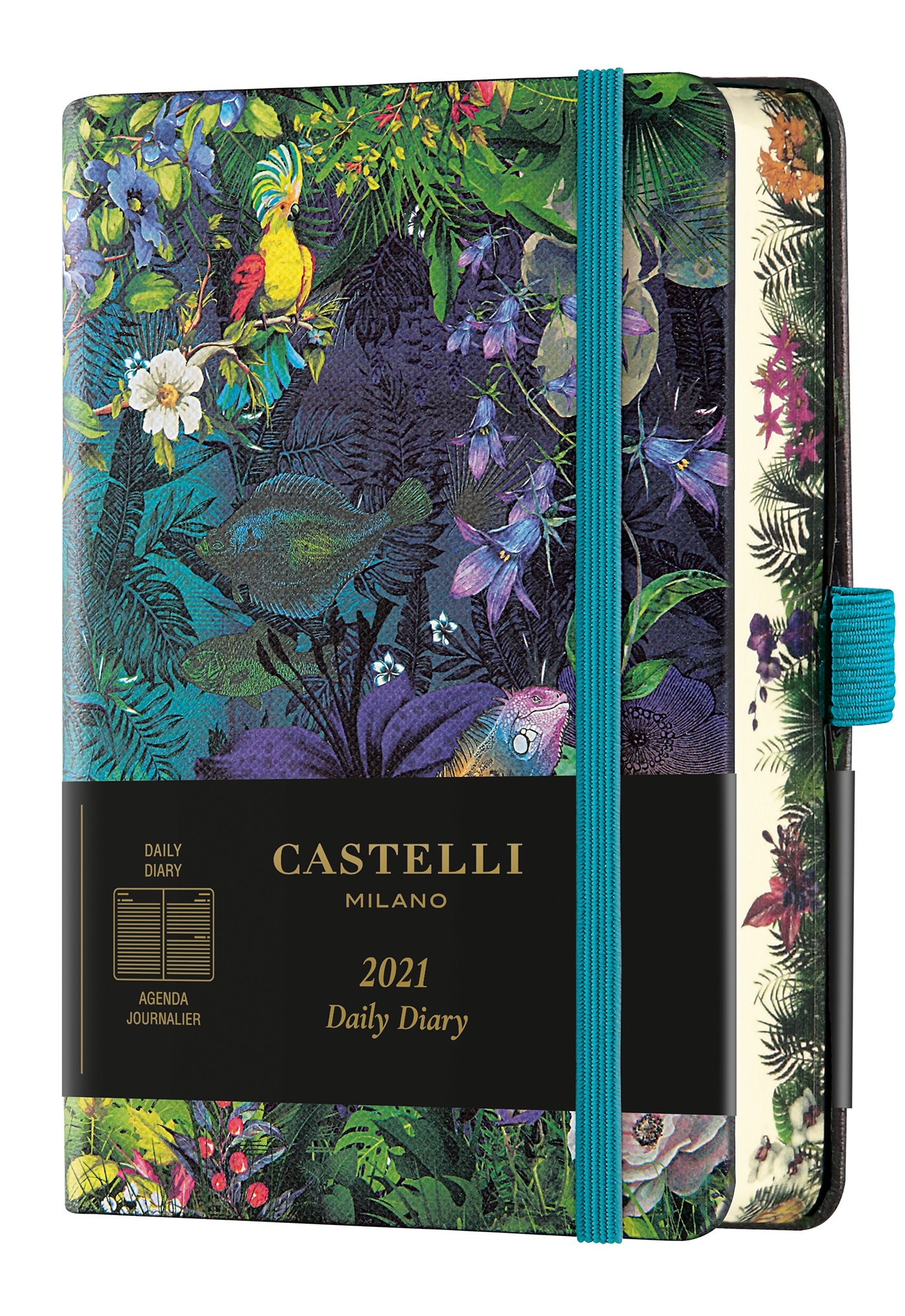 AGENDA 2021 JOURNALIER POCHE EDEN LILY