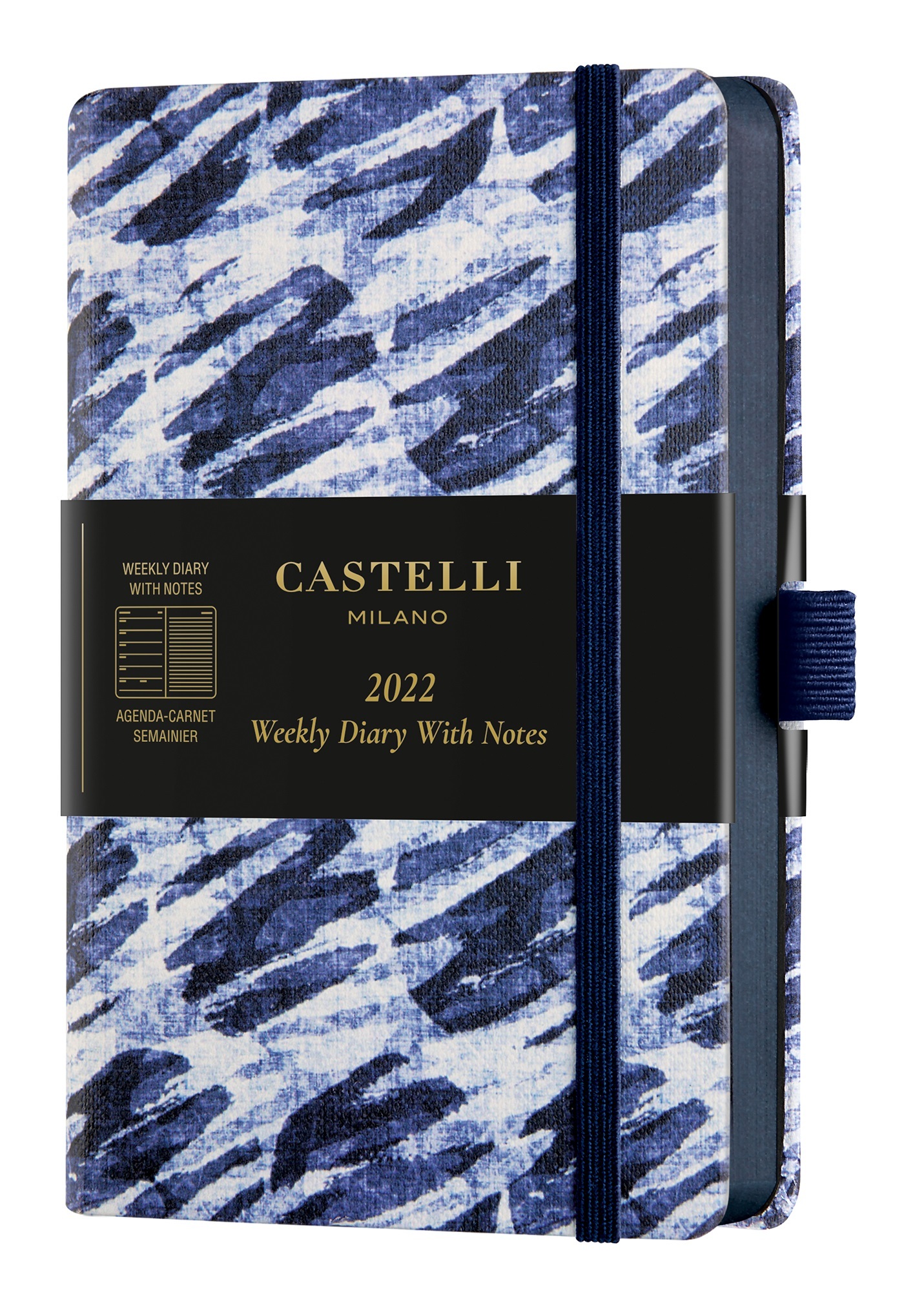 AGENDA 2022 SEMAINIER POCHE SHIBORI BUBBLES