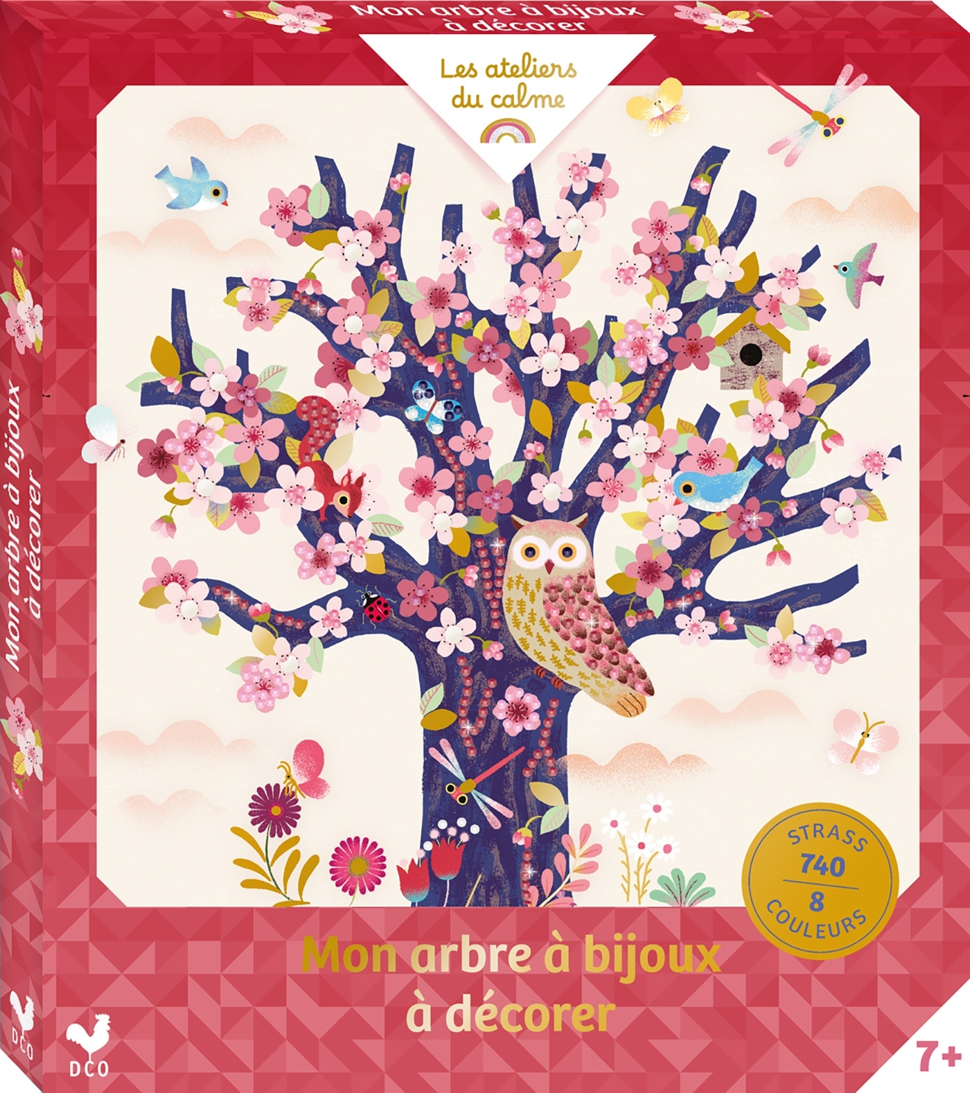 MON ARBRE A BIJOUX A DECORER - BOITE AVEC ACCESSOIRES