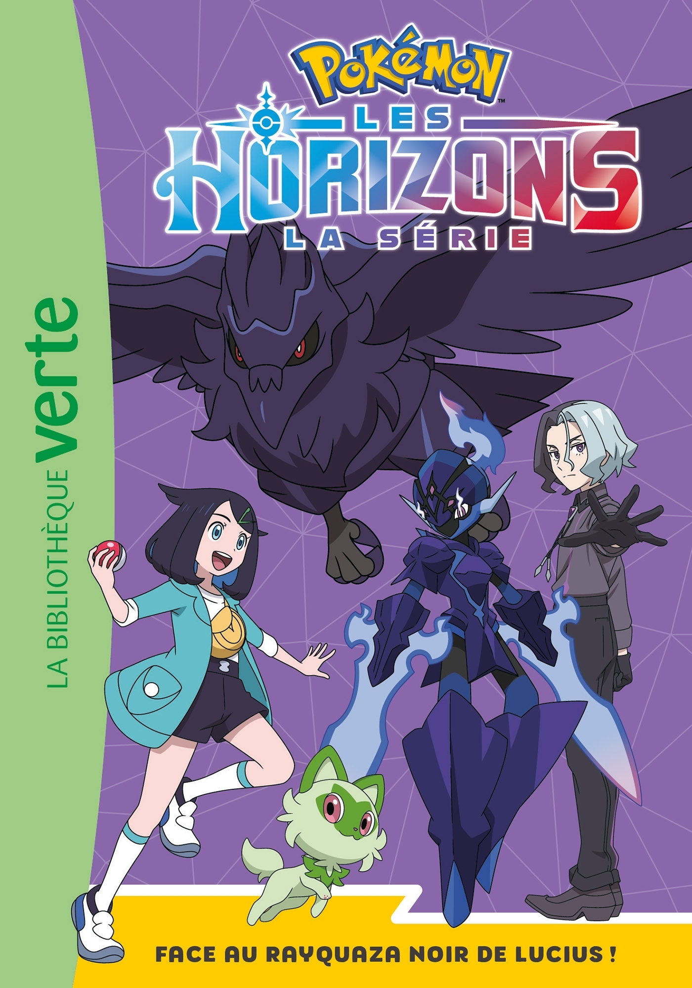 POKEMON LES HORIZONS, TOME 13 - FACE AU RAYQUAZA NOIR DE LUCIUS !