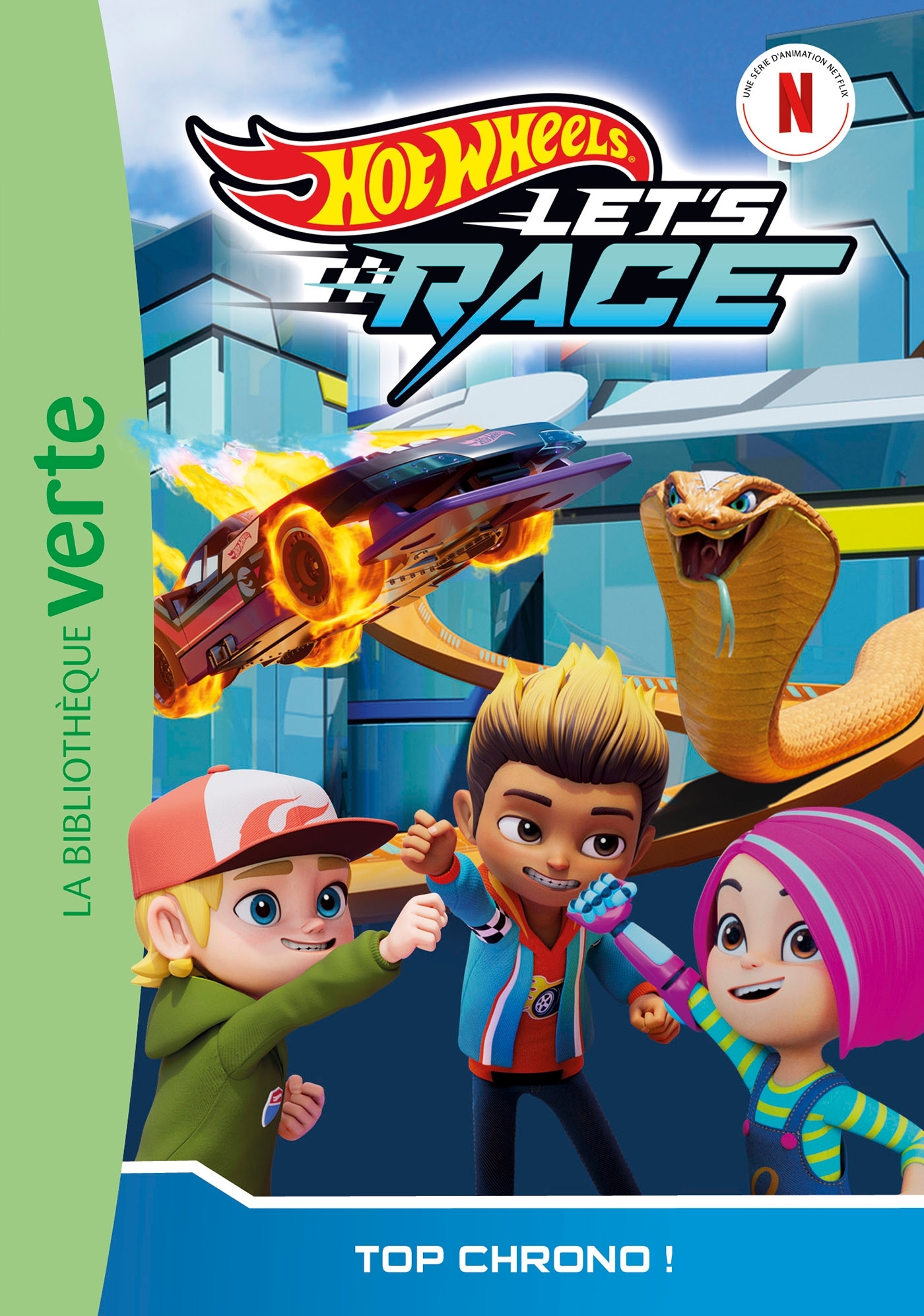 HOT WHEELS LET´S RACE, TOME 08 - TOP CHRONO !