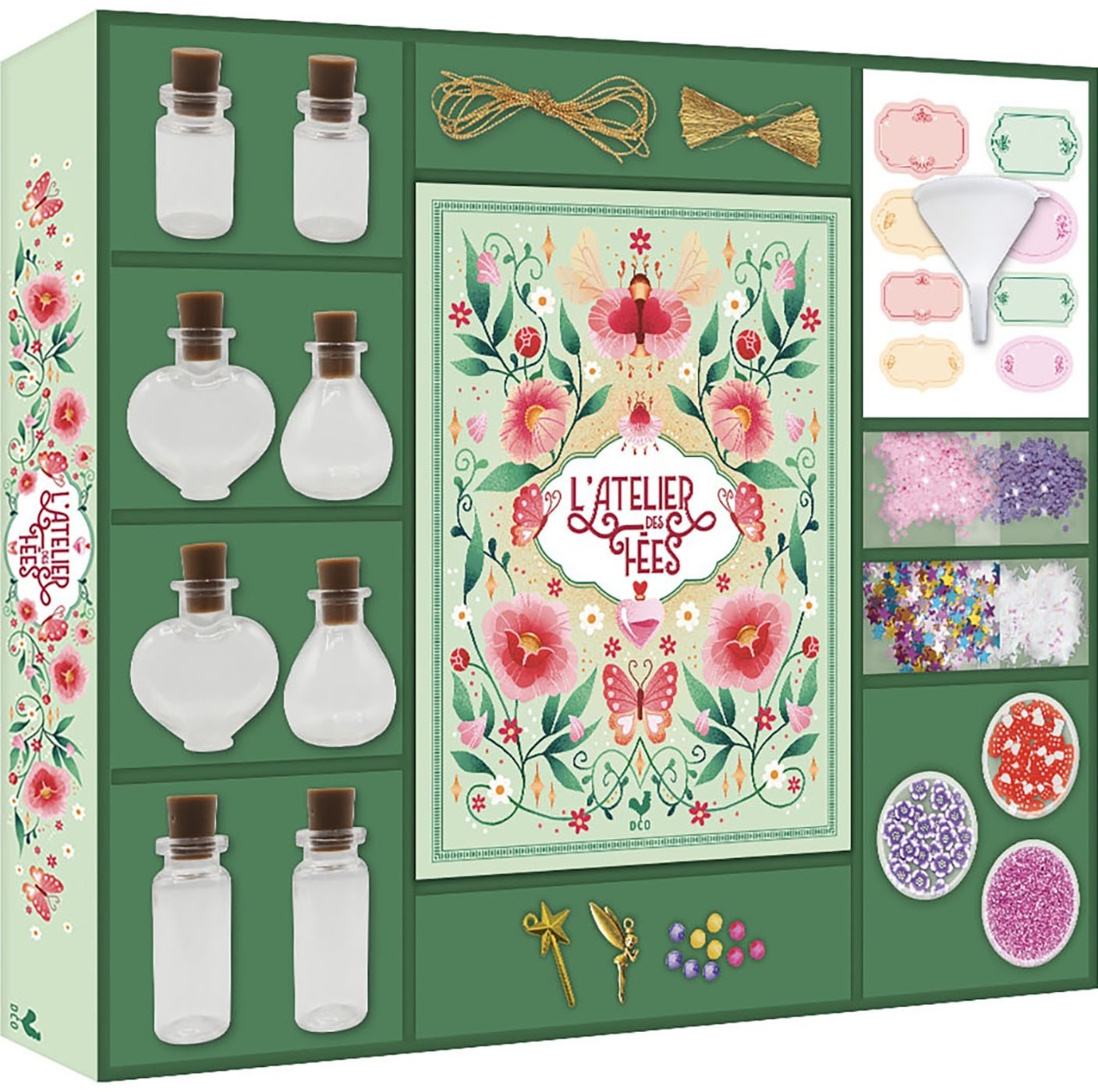 L´ATELIER DES FEES - COFFRET AVEC ACCESSOIRES