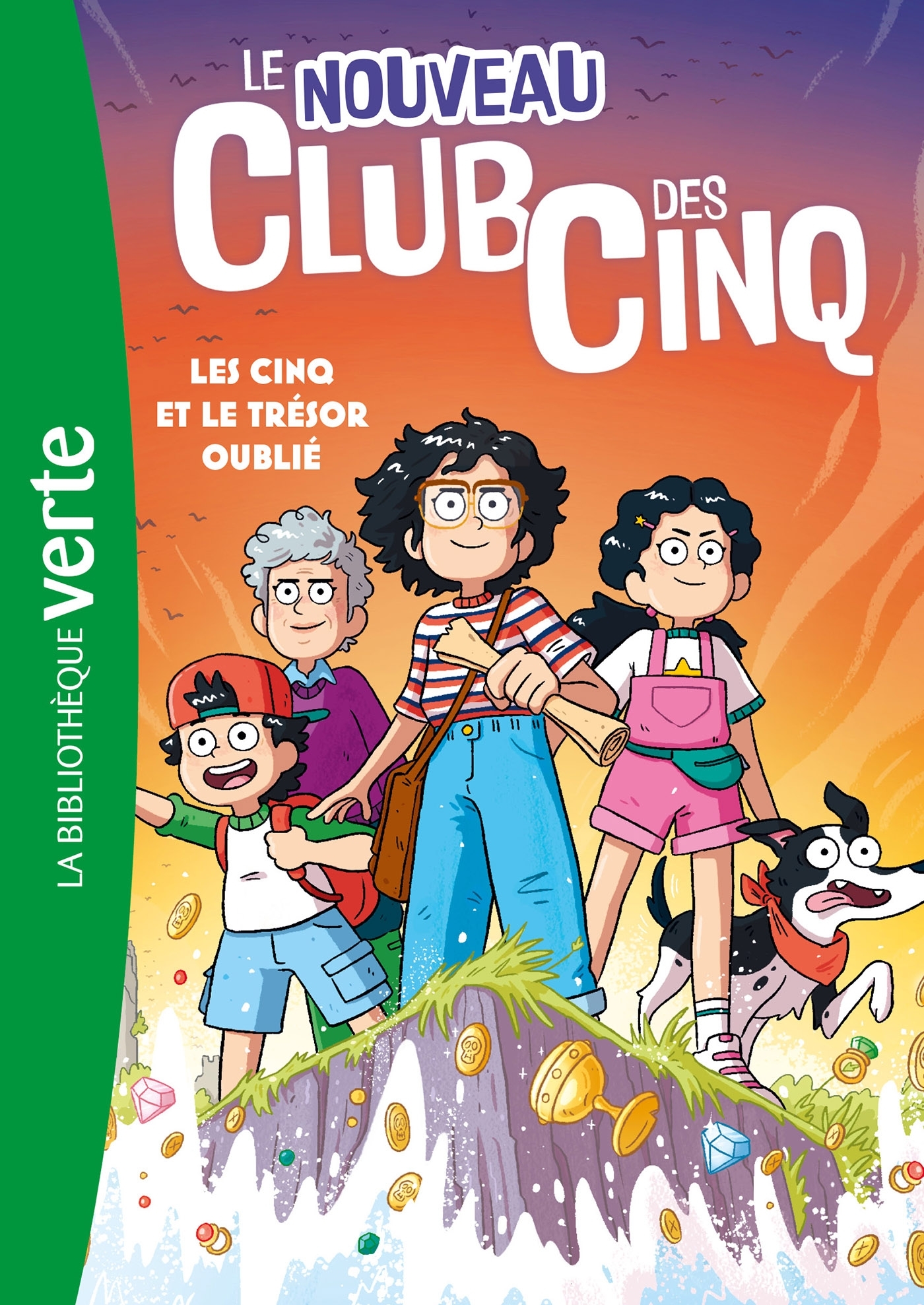 LE NOUVEAU CLUB DES CINQ XXL - LES CINQ ET LE TRESOR OUBLIE