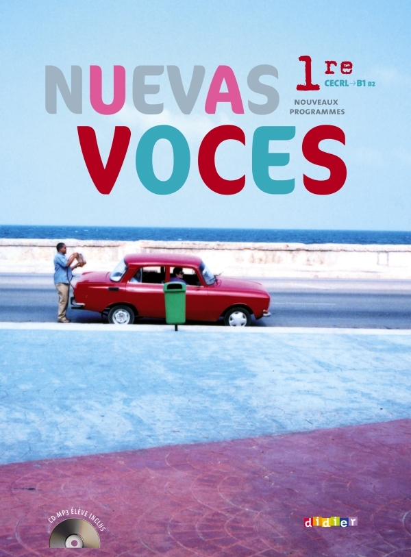 NUEVAS VOCES 1RE - MANUEL GRAND FORMAT + CD MP3