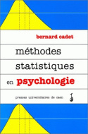 METHODES STATISTIQUES EN PSYCHOLOGIE
