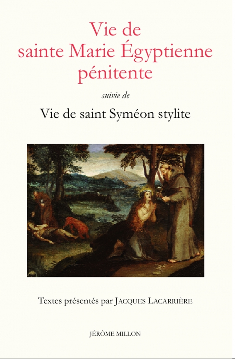 VIE DE SAINTE MARIE EGYPTIENNE PENITENTE