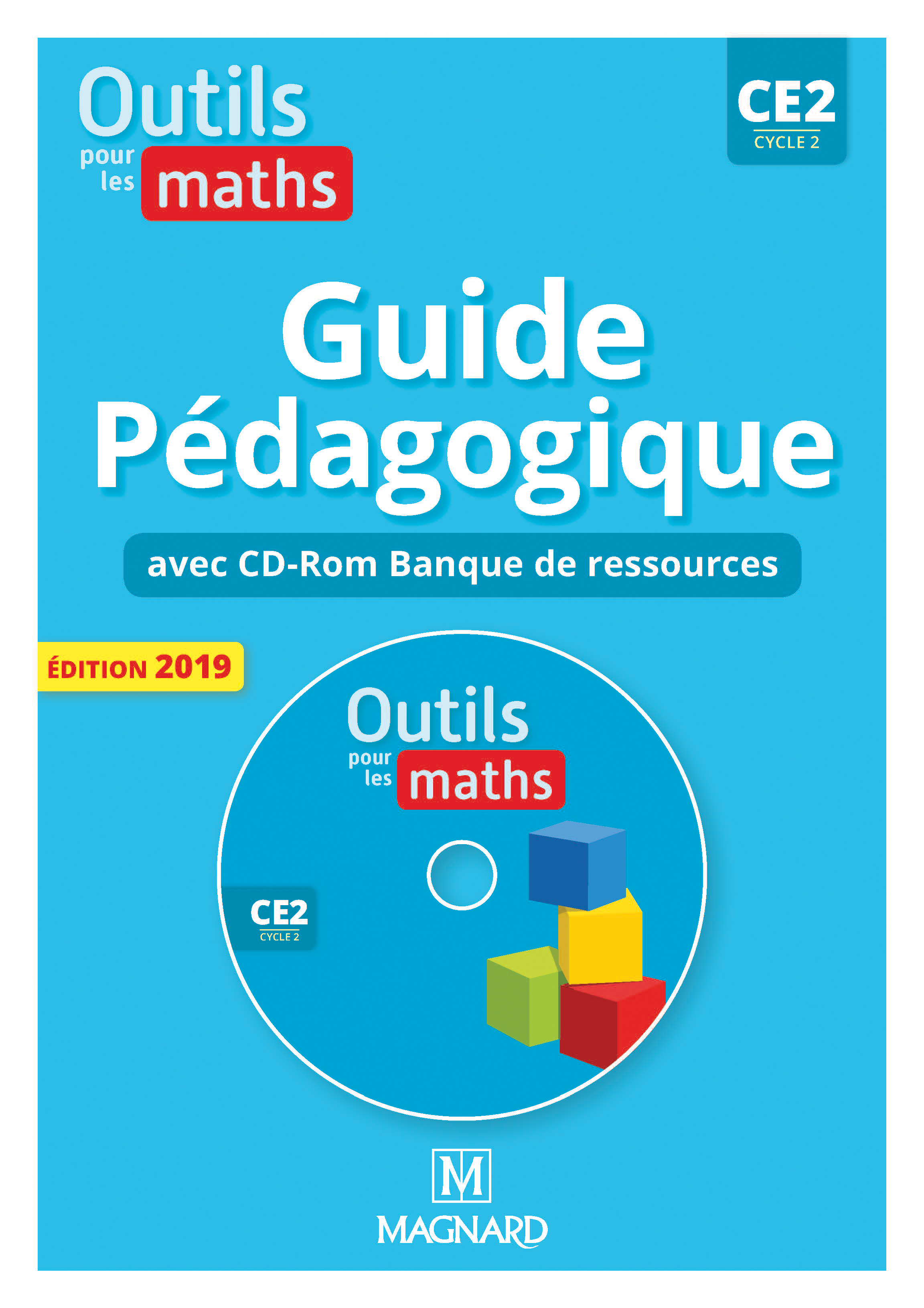 OUTILS POUR MATHS CE2 2019 GUIDE PEDAGOGIQUE MANUEL CD ROM BANQUE RESSOURCE