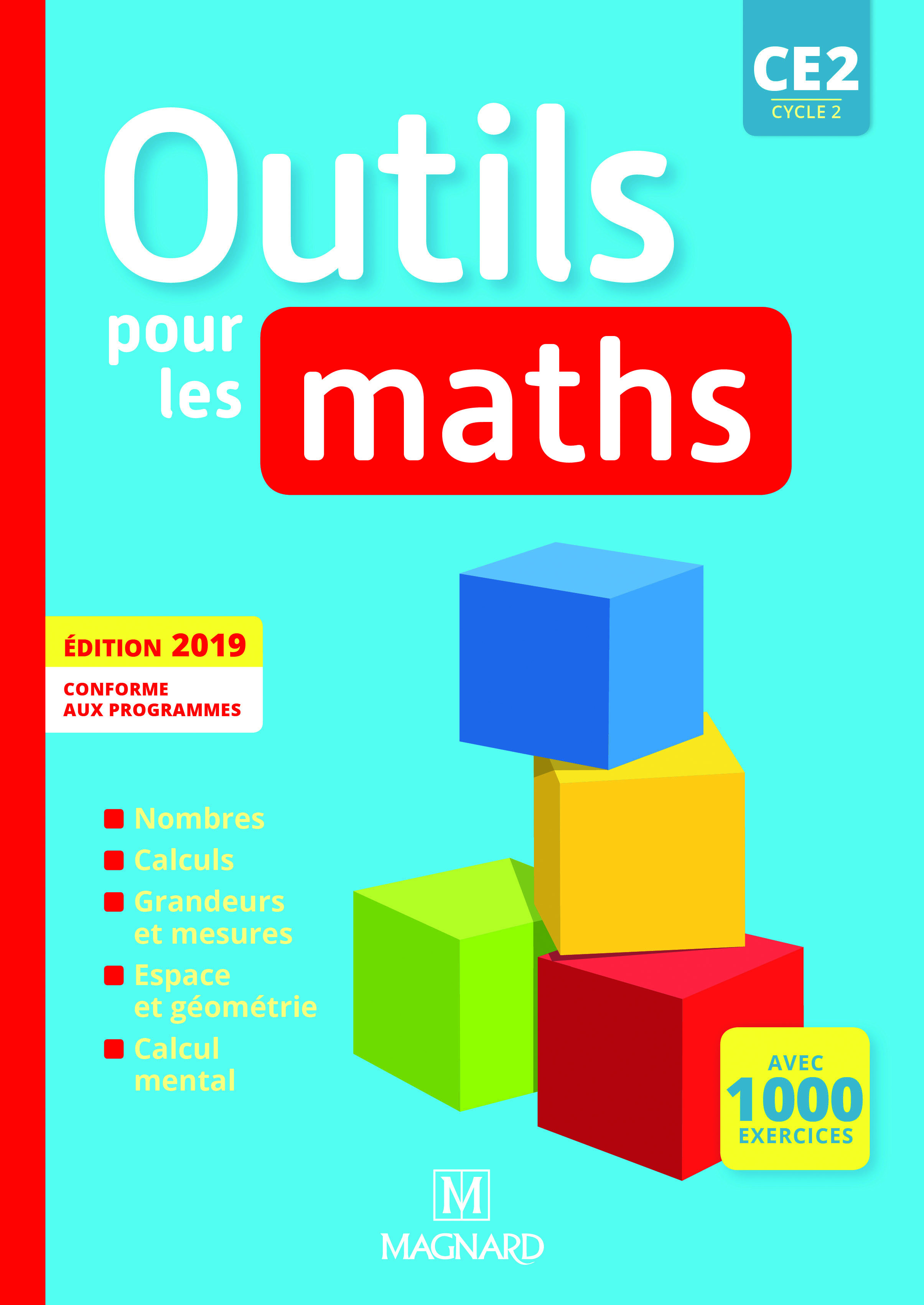OUTILS POUR LES MATHS CE2 2019 MANUEL ELEVE