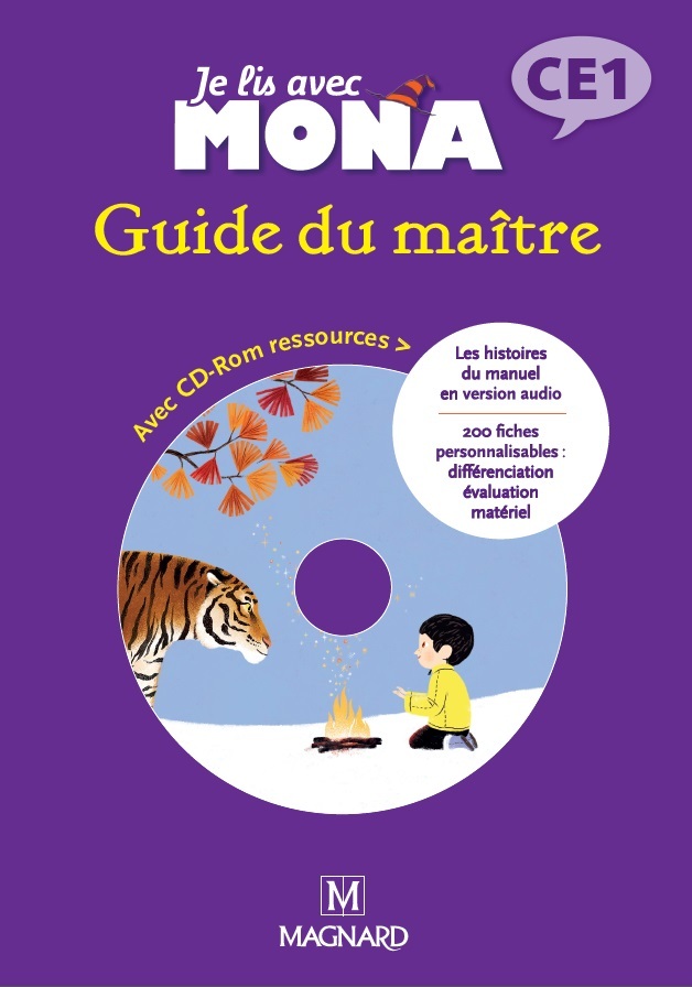 JE LIS AVEC MONA GUIDE DU MAITRE CE1 + CDROM