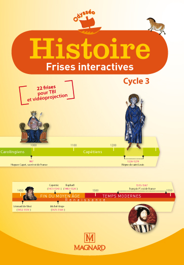 CD ROM FRISE INTERACTIVES HISTOIRE CYCLE 3
