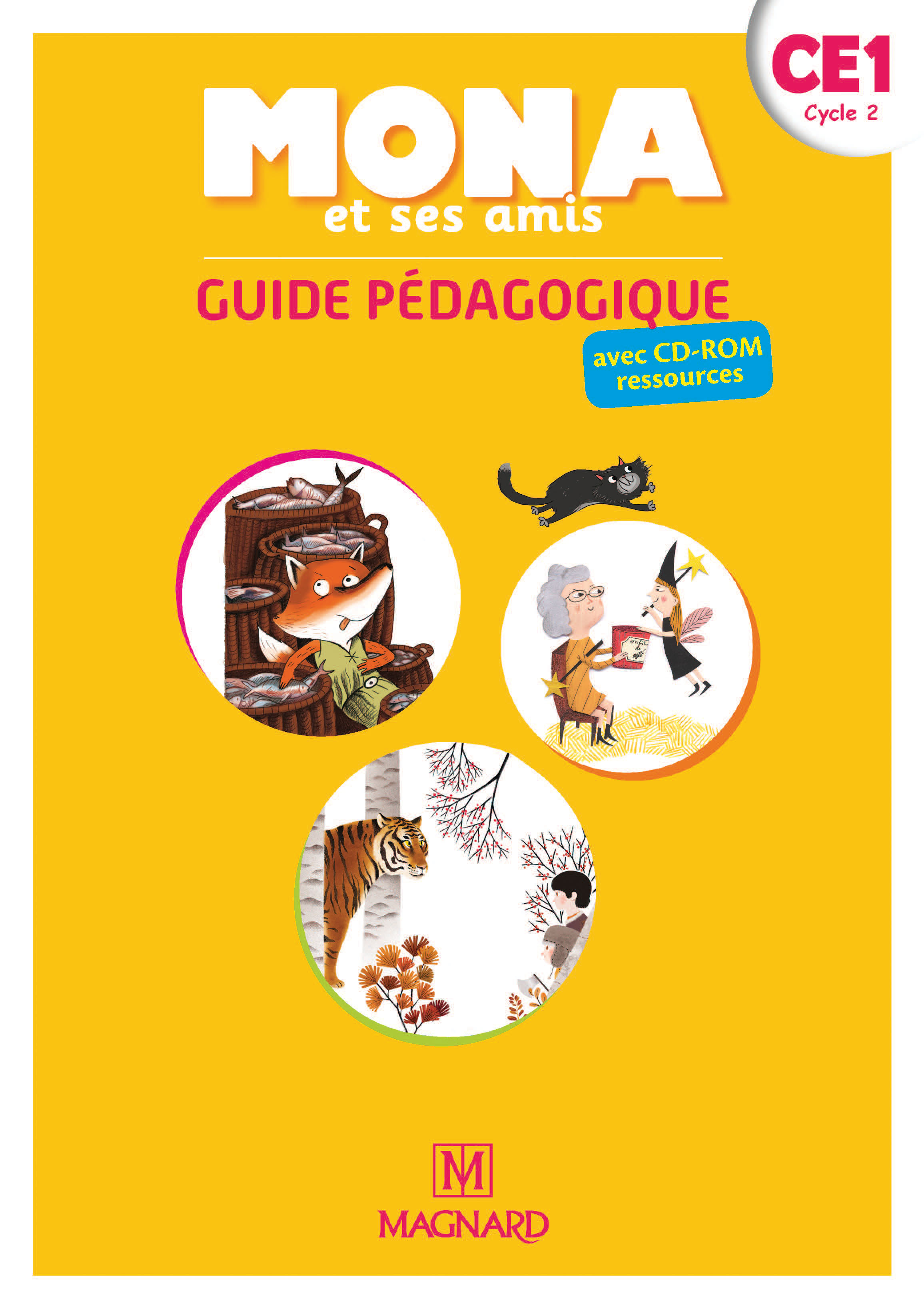 MONA ET SES AMIS CE1 (2018) - GUIDE PEDAGOGIQUE AVEC CD - ROM