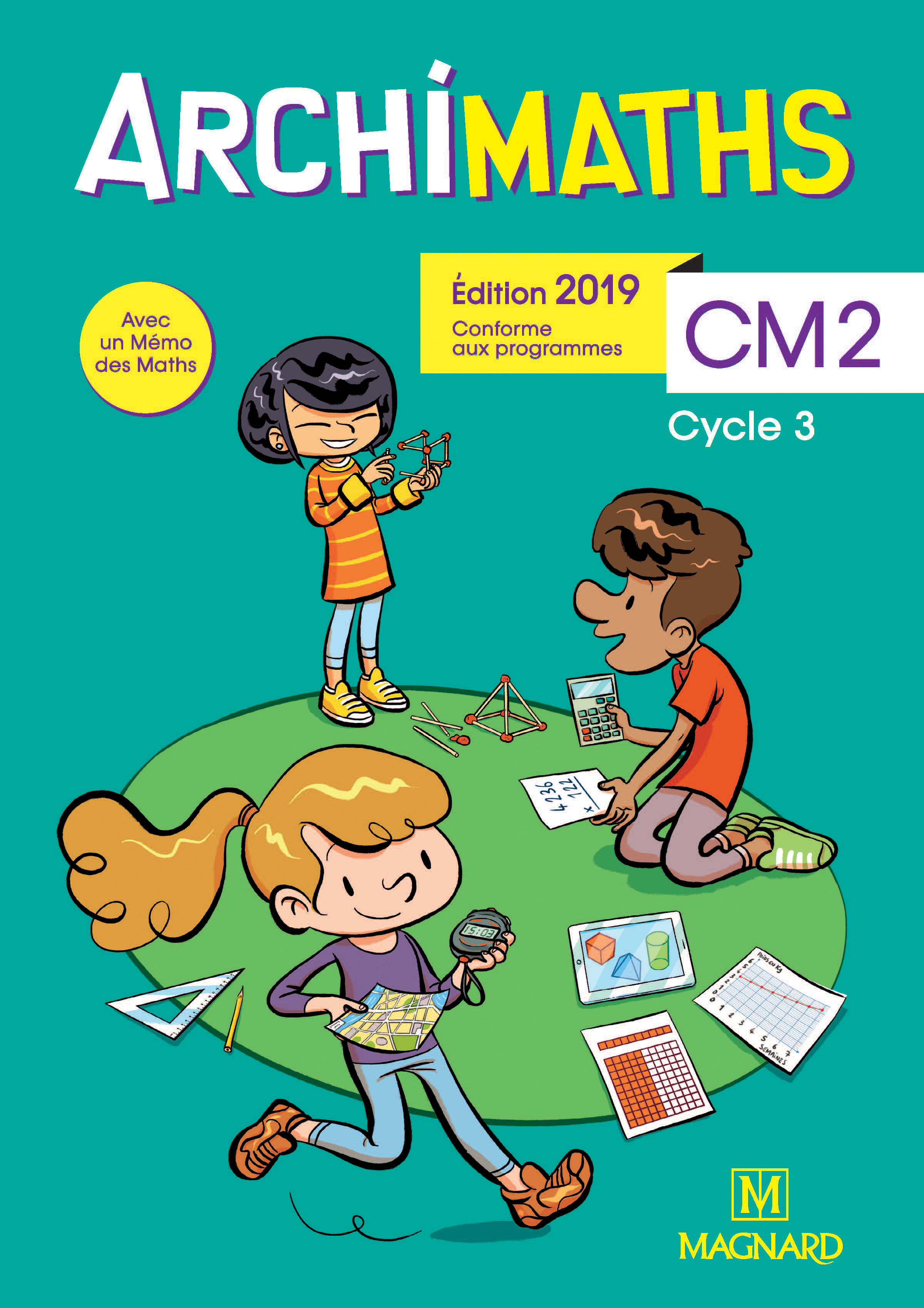 ARCHIMATHS CM2 2019 MANUEL DE ELEVE + MEMO DES MATHS