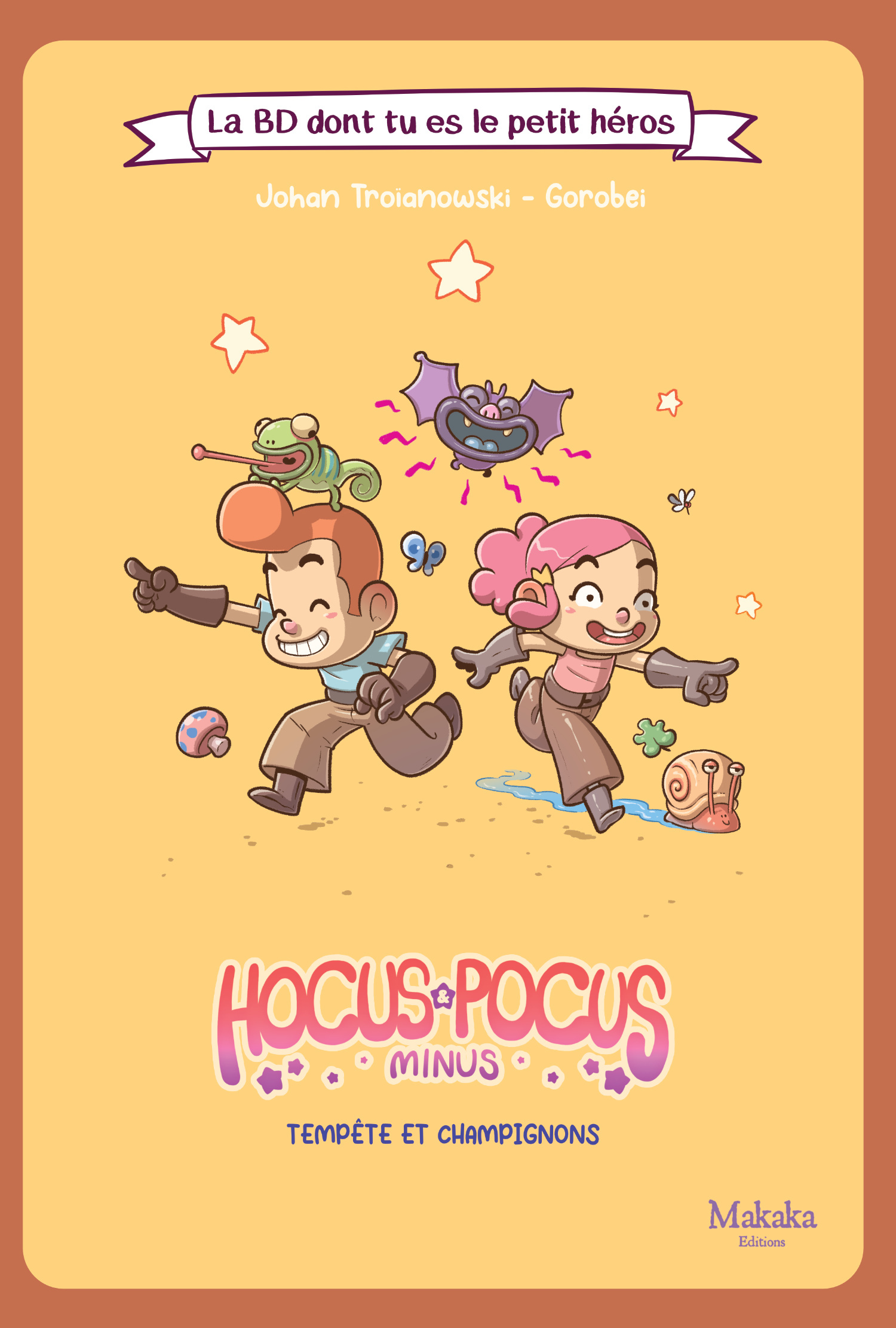 HOCUS & POCUS MINUS - TEMPETE ET CHAMPIGNONS - LA BD DONT TU ES LE PETIT HEROS - T03