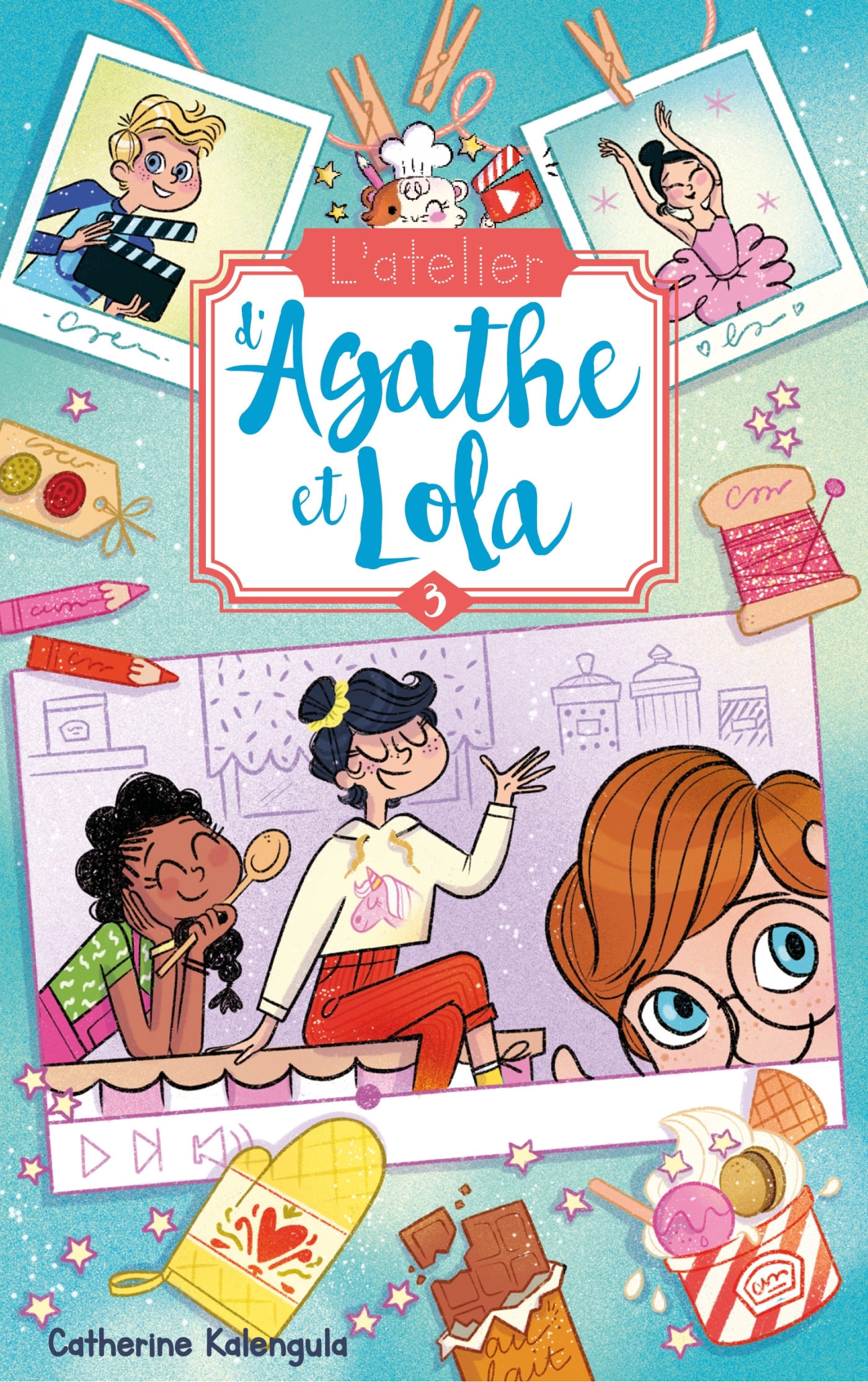 L´ATELIER D´AGATHE ET LOLA - TOME 3 - LA NOUVELLE VOISINE