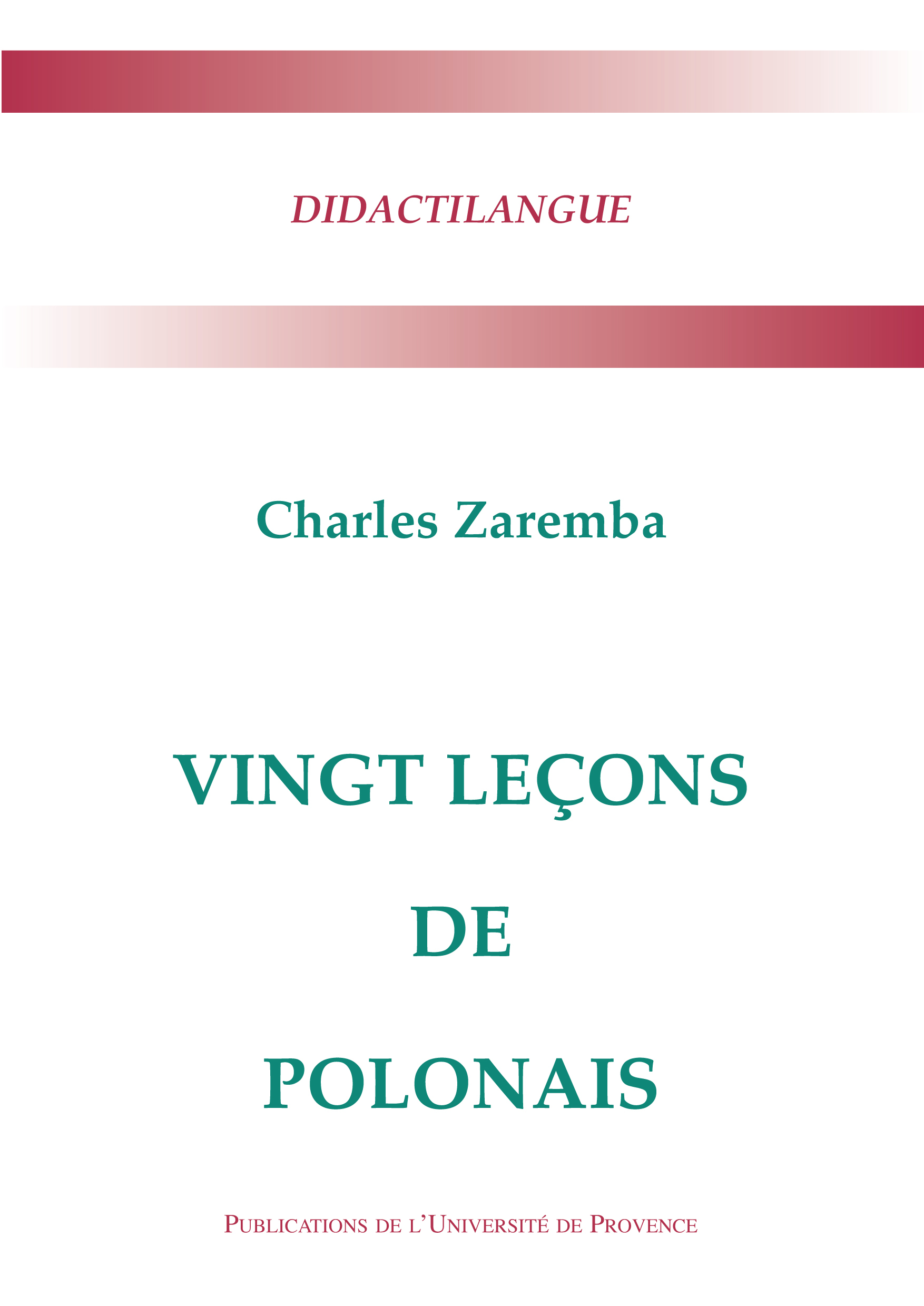 VINGT LECONS DE POLONAIS