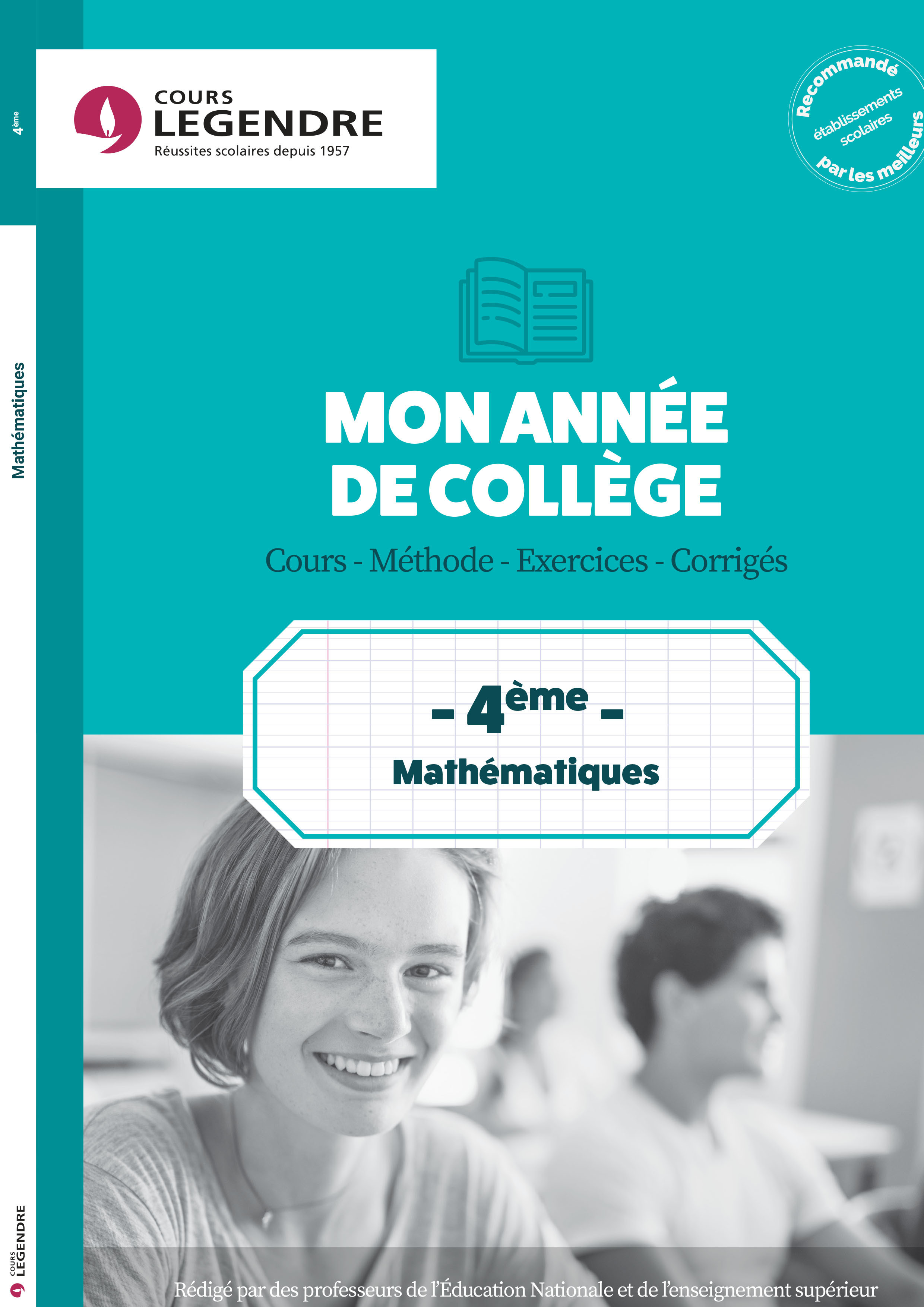 COURS LEGENDRE MATHEMATIQUES QUATRIEME MON ANNEE