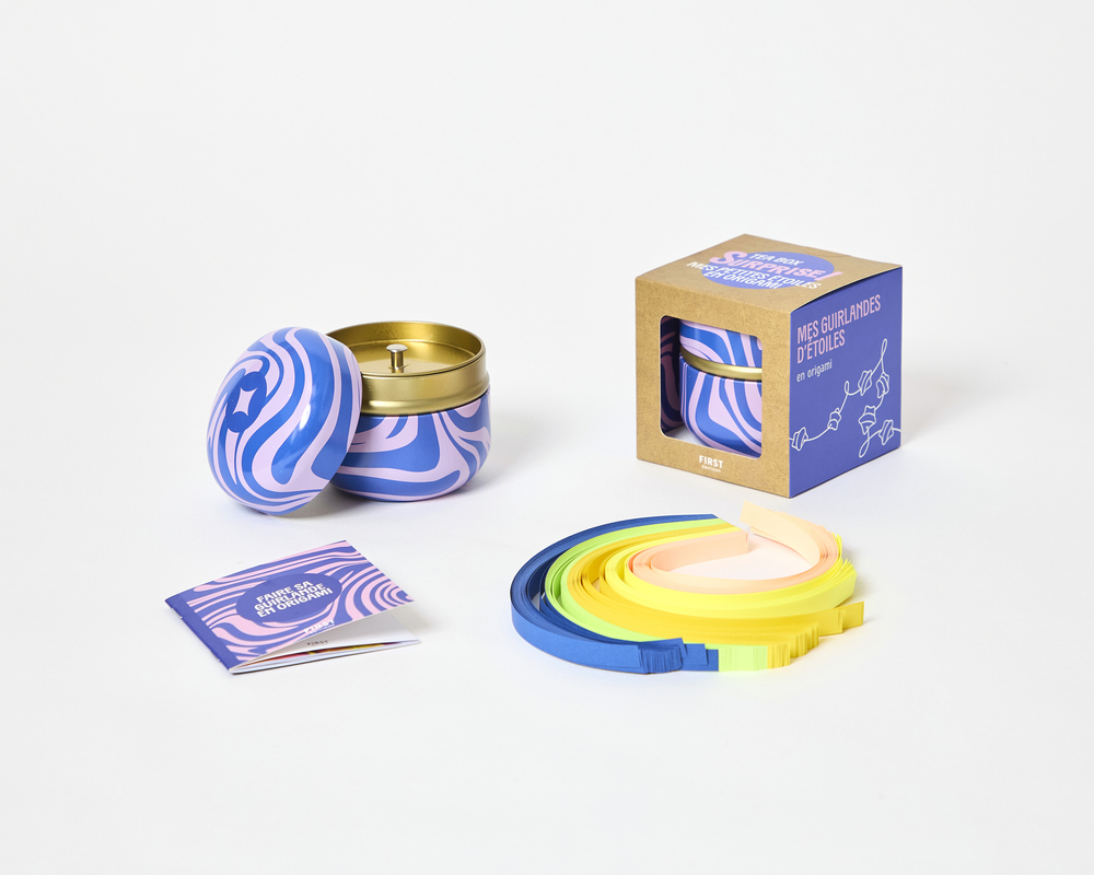 COFFRET TEA BOX SURPRISE MES PETITES ETOILES EN ORIGAMI