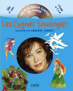 LIV.CD CYGNES SAUVAGES +BX CONTES