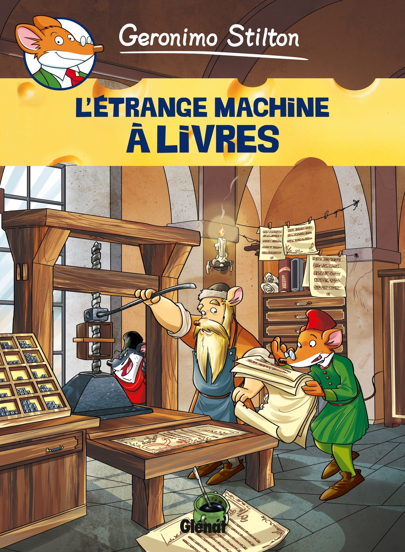 GERONIMO STILTON - TOME 9 - L ´ ETRANGE MACHINE A LIVRES