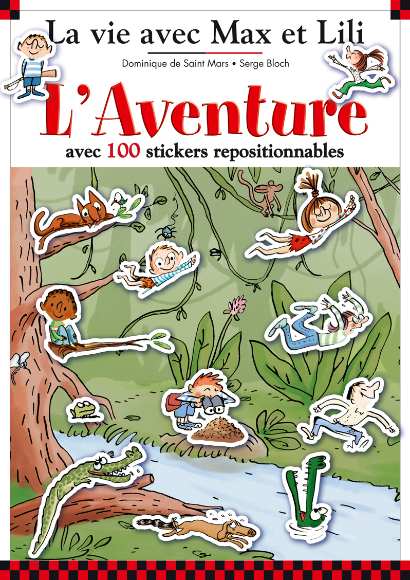 AVENTURE DE MAX ET LILI (100 STICKERS)