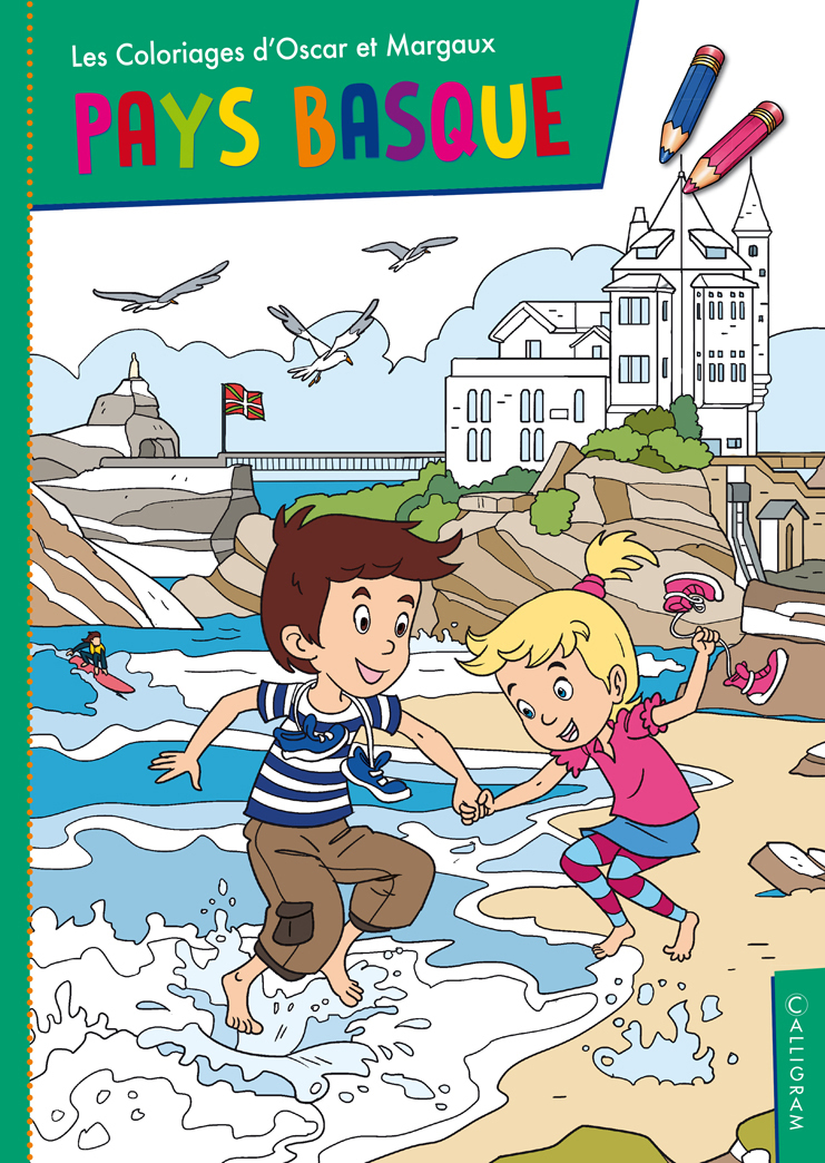 PAYS BASQUE - COLORIAGE
