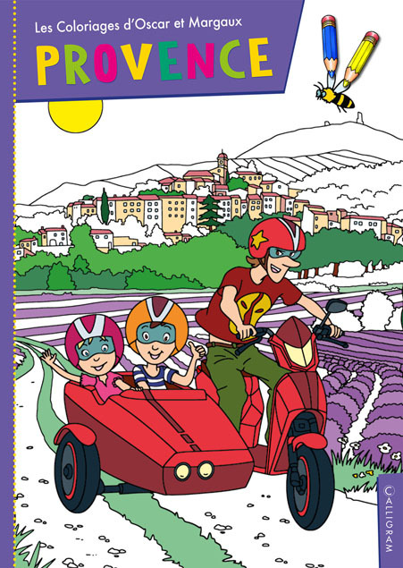 COLORIAGES D´OSCAR ET MARGAUX PROVENCE