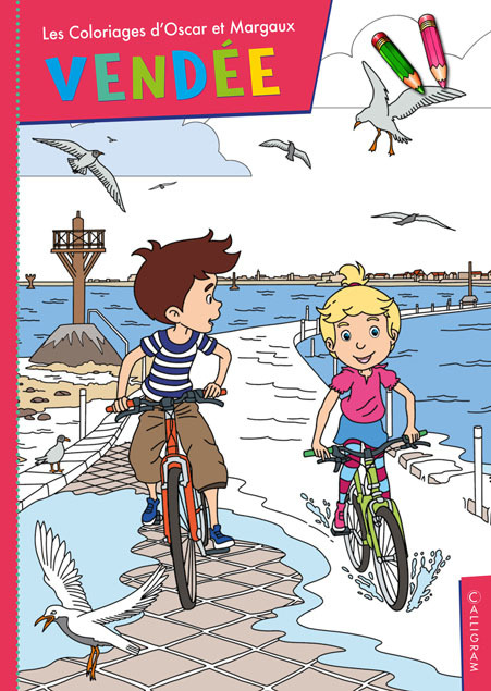 COLORIAGES D´OSCAR ET MARGAUX VENDEE