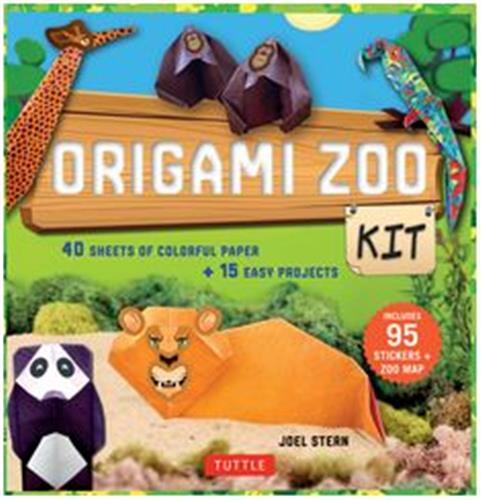 ORIGAMI ZOO KIT /ANGLAIS