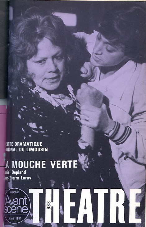 MOUCHE VERTE LA / UNE FEMME DE COULEUR