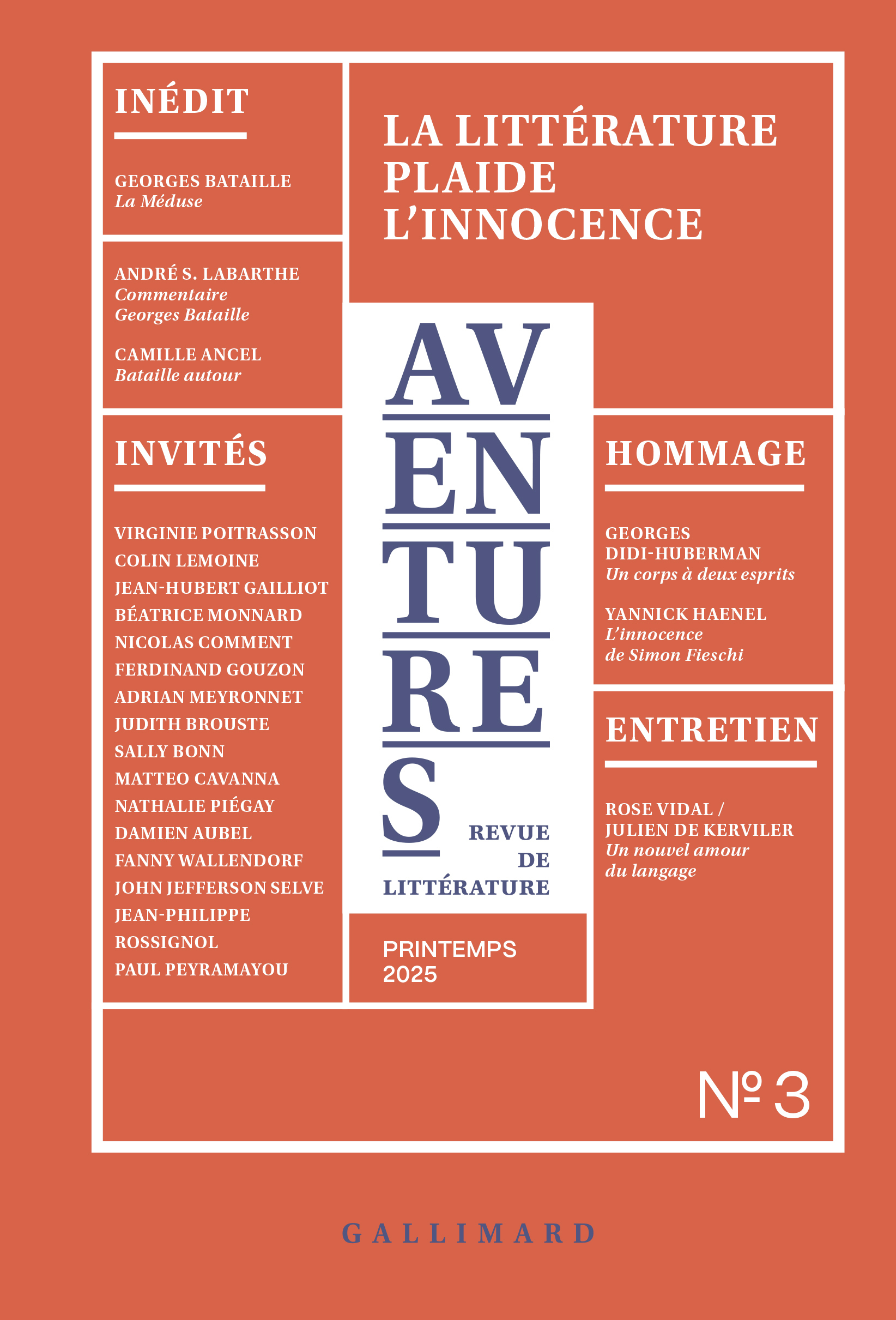 REVUE AVENTURES - PRINTEMPS 2025