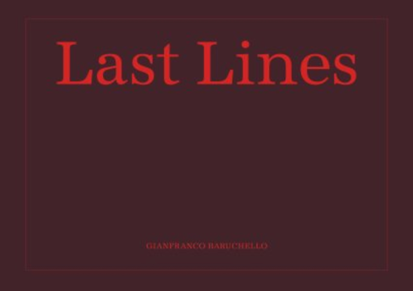 LAST LINES