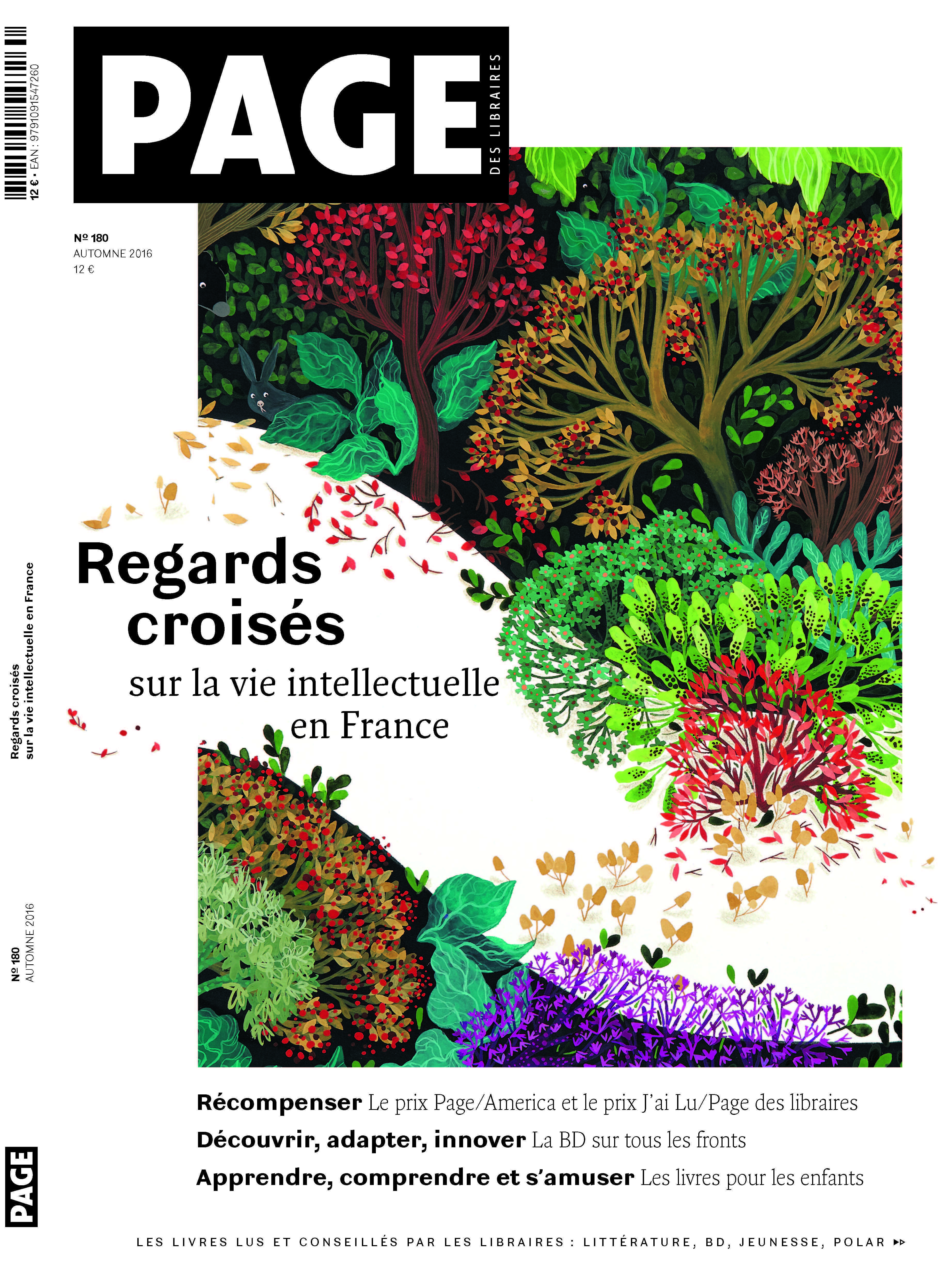 PAGE DES LIBRAIRES, REGARDS CROISES SUR LA VIE INTELLECTUELLE EN FRANCE